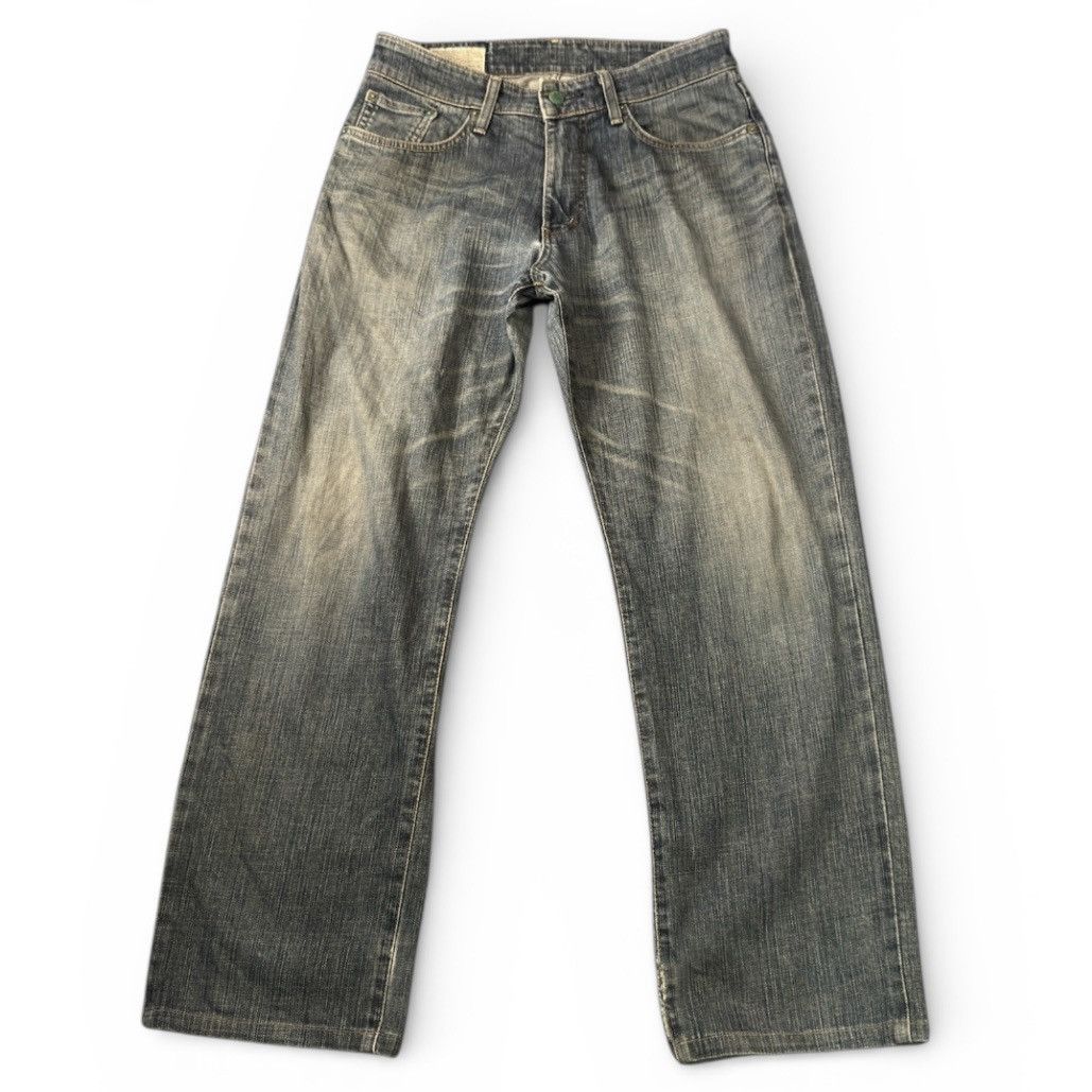 14th Addiction Vintage 90s Edwin 503 Baggy Rusty Japanese Dirty Denim Size US 30 / EU 46 - 1 Thumbnail
