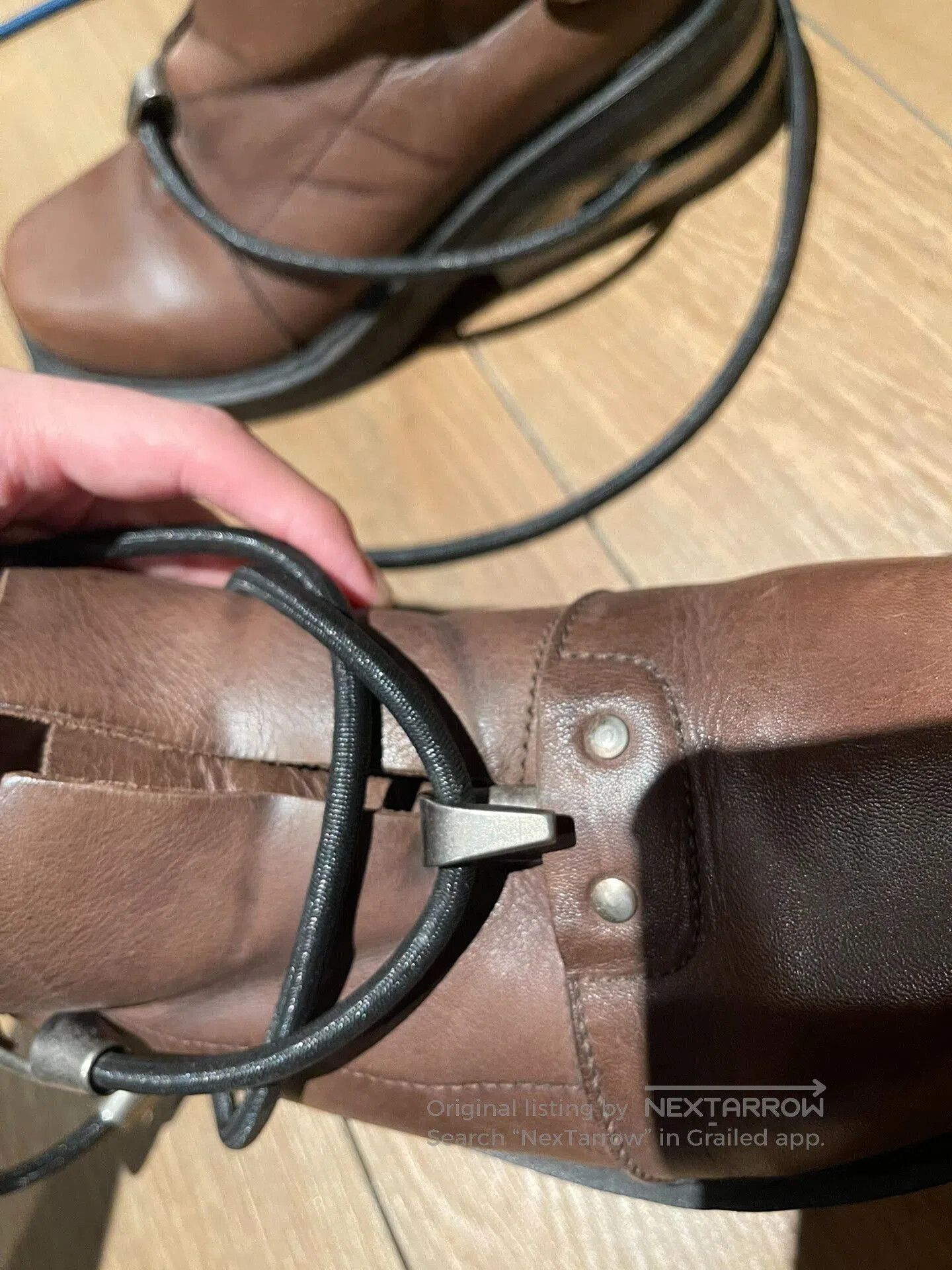 Dirk Bikkembergs rare dirk bikkembergs wire boots brown. Size US 9 / EU 42 - 4 Thumbnail