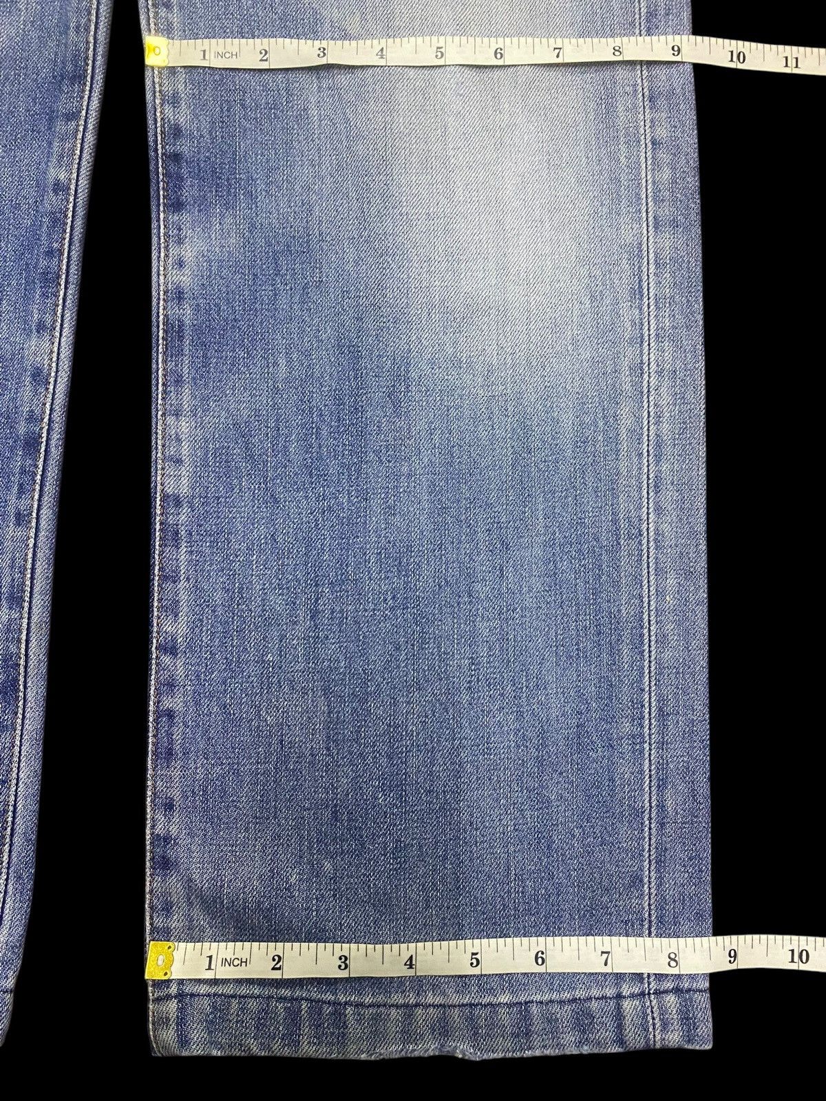 Edwin Vintage Edwin 503z Faded Wash Distressed Loose Jeans Size US 30 / EU 46 - 18 Thumbnail