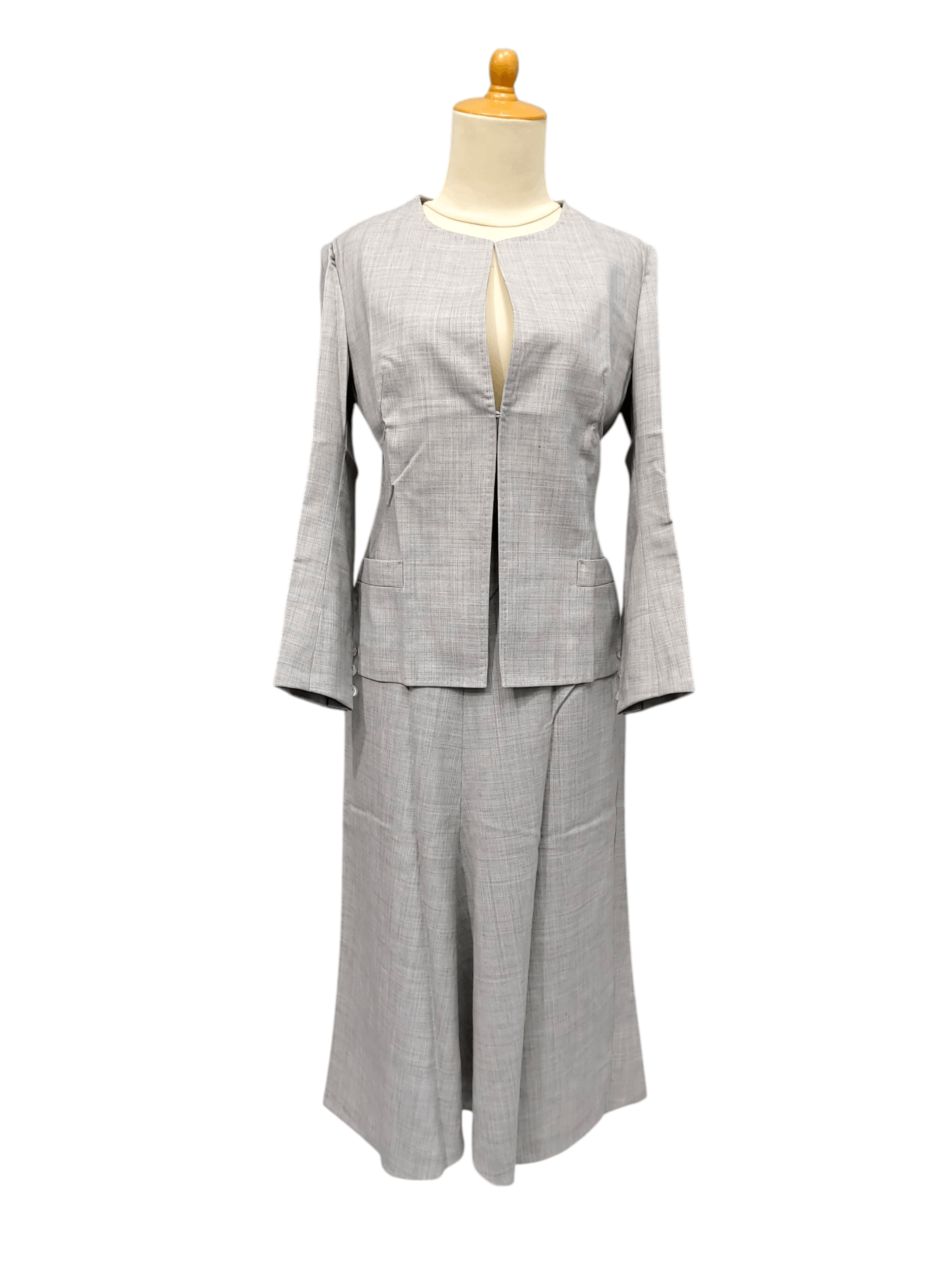 Yohji Yamamoto SAMPLE🔥Y's Yohji Yamamoto Set Tailored Jacket Flare Skirt Size M / US 6-8 / IT 42-44 - 1 Thumbnail