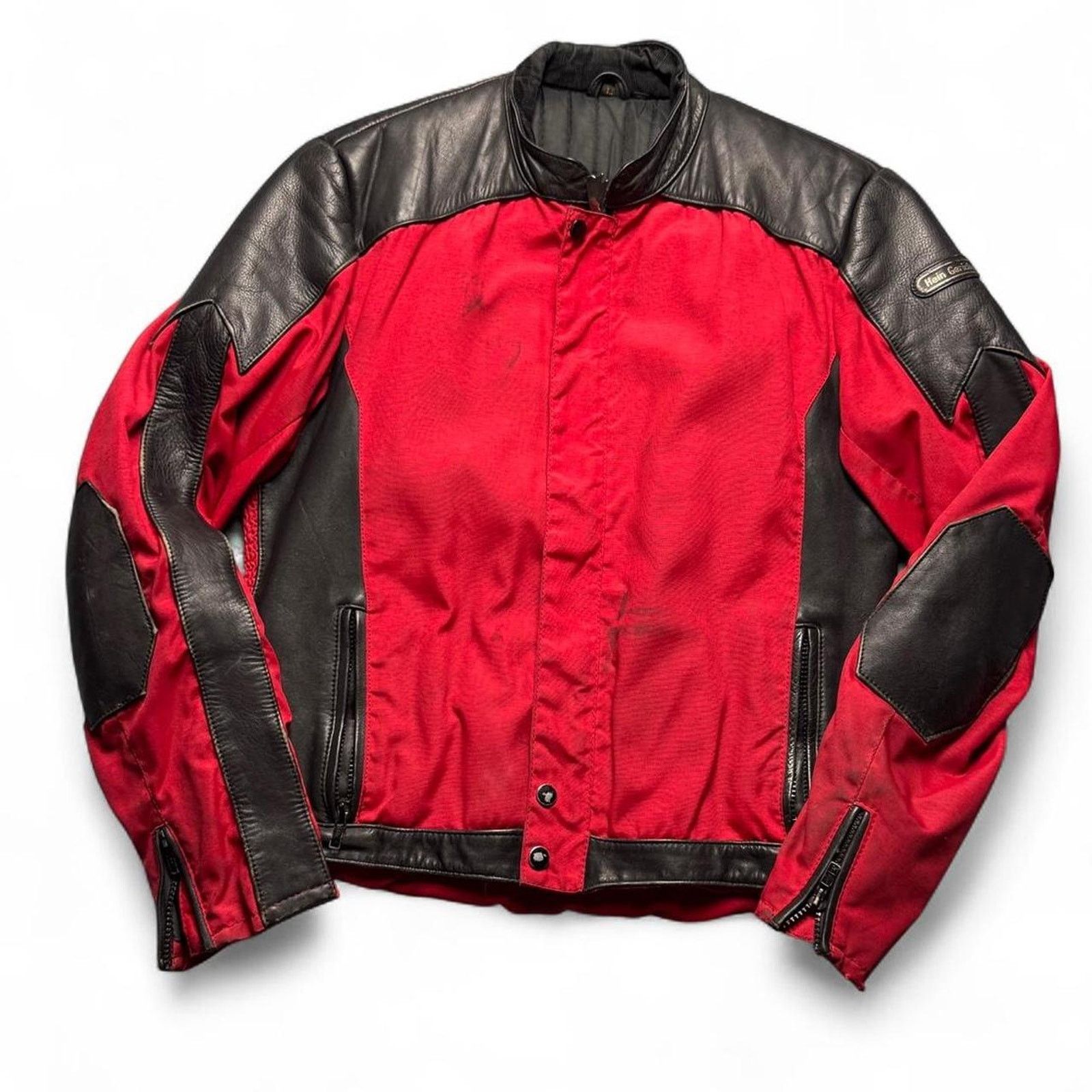 Hein Gericke Red and black vintage leather Size US L / EU 52-54 / 3 - 3 Thumbnail