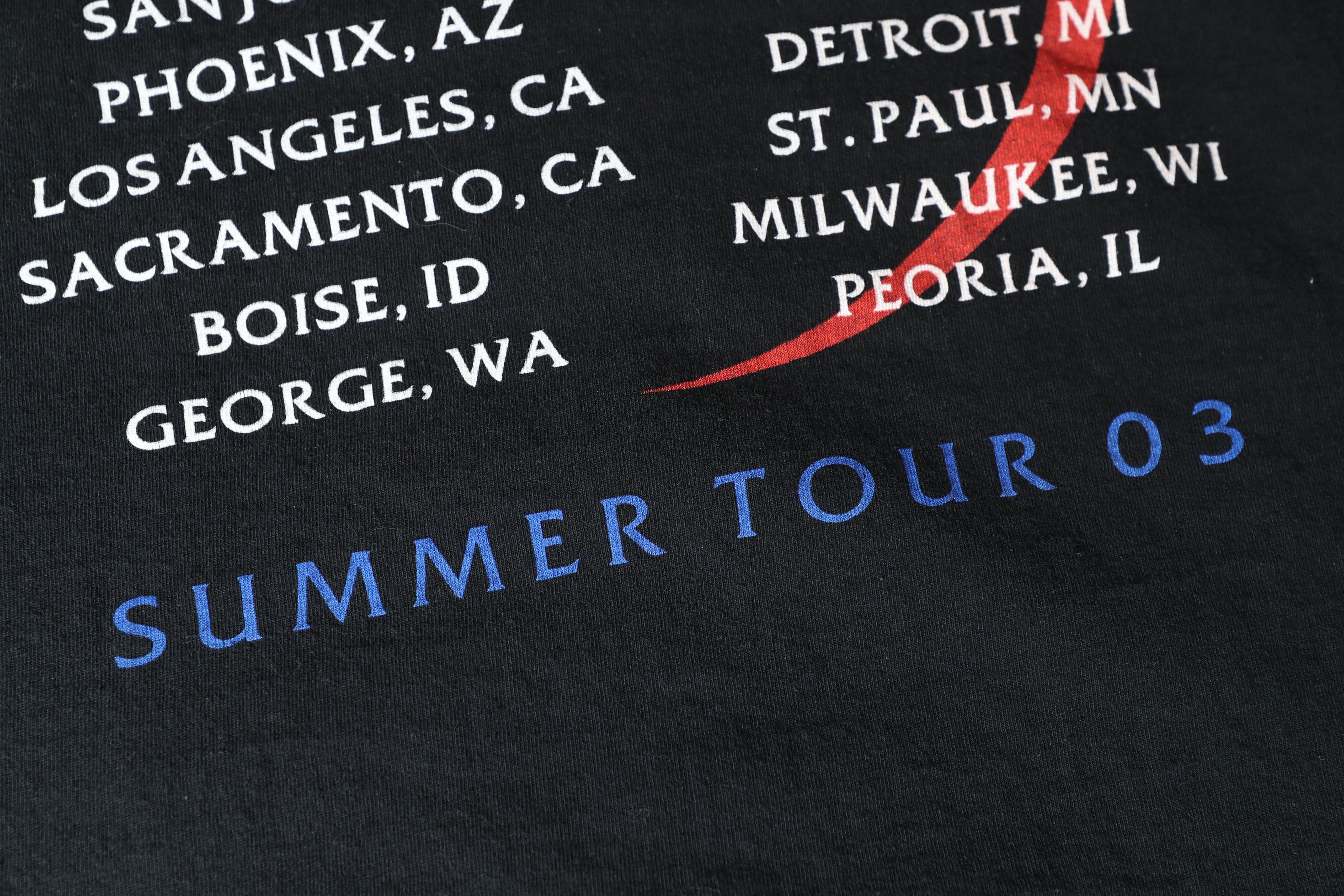 Band Tees Journey 2003 Summer Tour Tee (XL) Size US XL / EU 56 / 4 - 13 Thumbnail