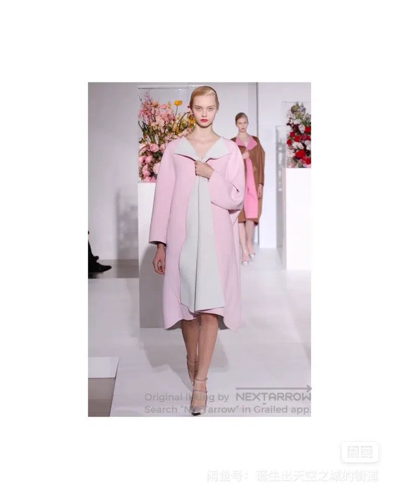 Jil Sander Jil Sander size 32 Pink cashmere coat Size S / US 4 / IT 40 - 5 Thumbnail