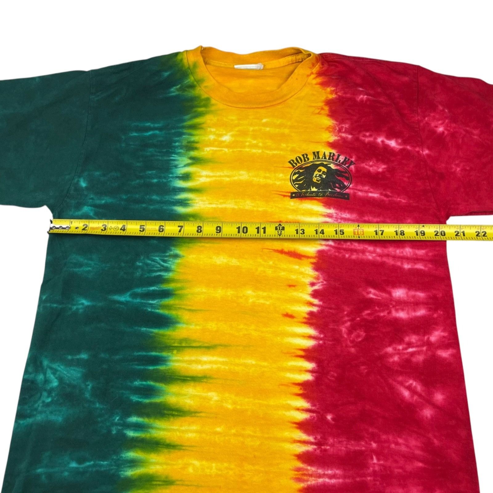 Other Bob Marley One Love One Heart T-Shirt Jamaica Tie Dye Red/Gr Size US M / EU 48-50 / 2 - 6 Thumbnail