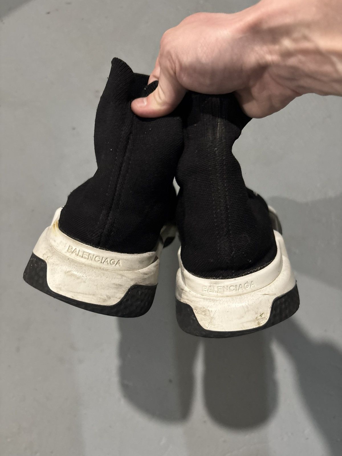 Balenciaga Balenciaga Sock Runner (11.5M/13W) Size US 12 / EU 45 - 5 Thumbnail