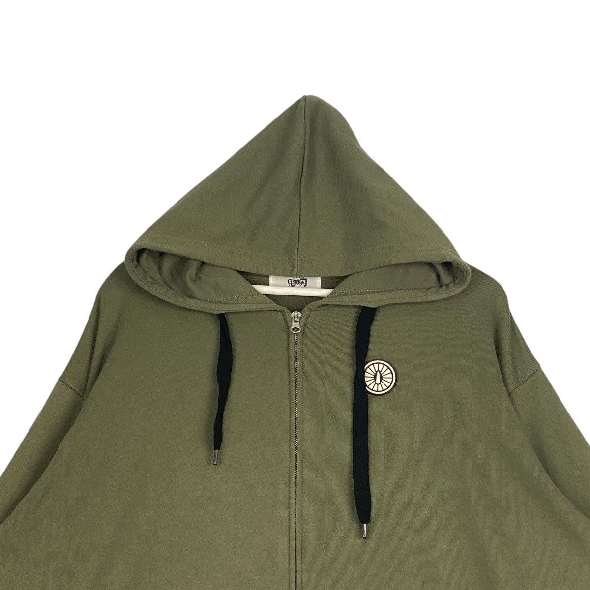 Designer × Vintage Vintage Kimetsu No Yaiba Full Zip Hoodie Sweater Green Size US XL / EU 56 / 4 - 4 Thumbnail