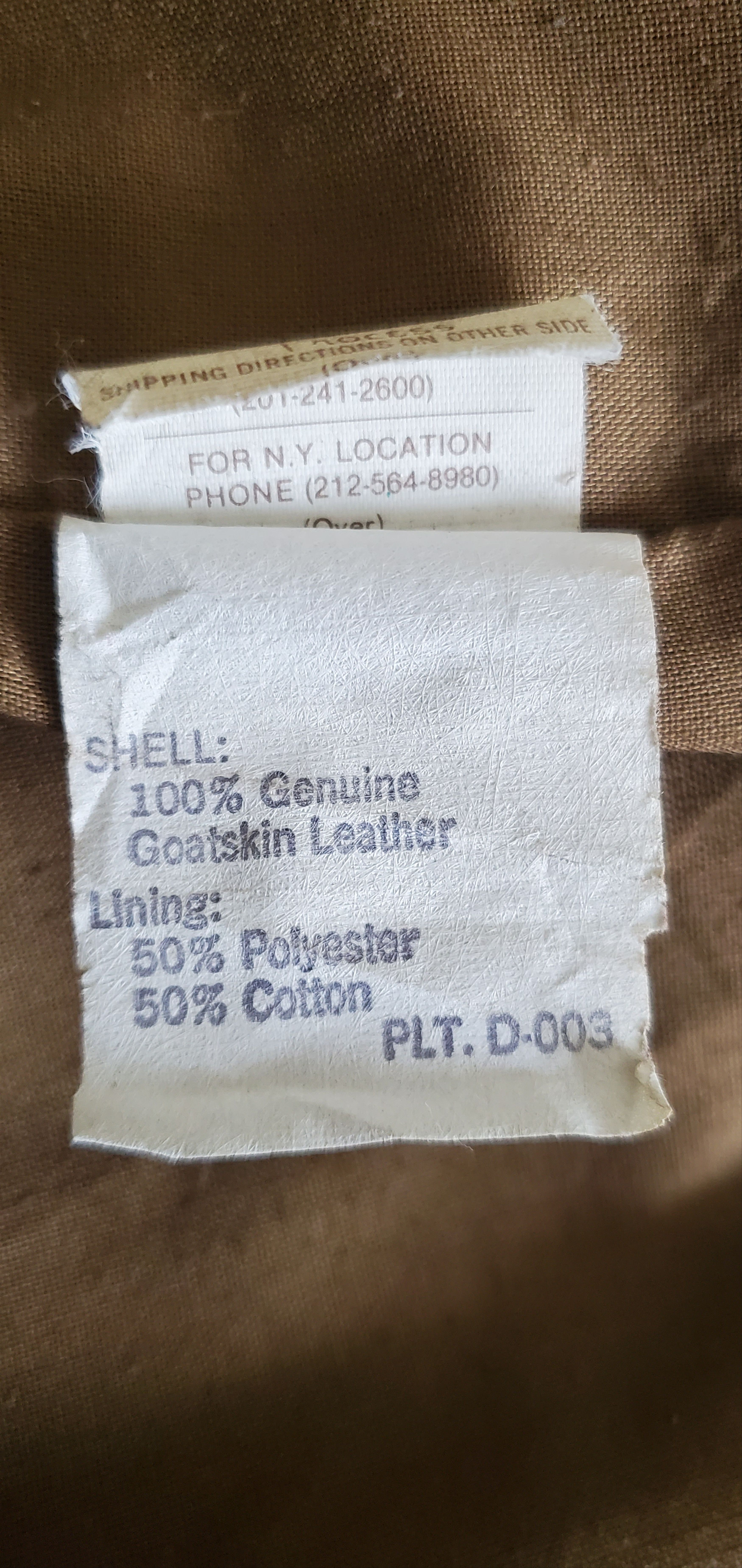 Cooper Cooper A-2 Goatskin Leather Cockpit Jacket Size US M / EU 48-50 / 2 - 7 Thumbnail