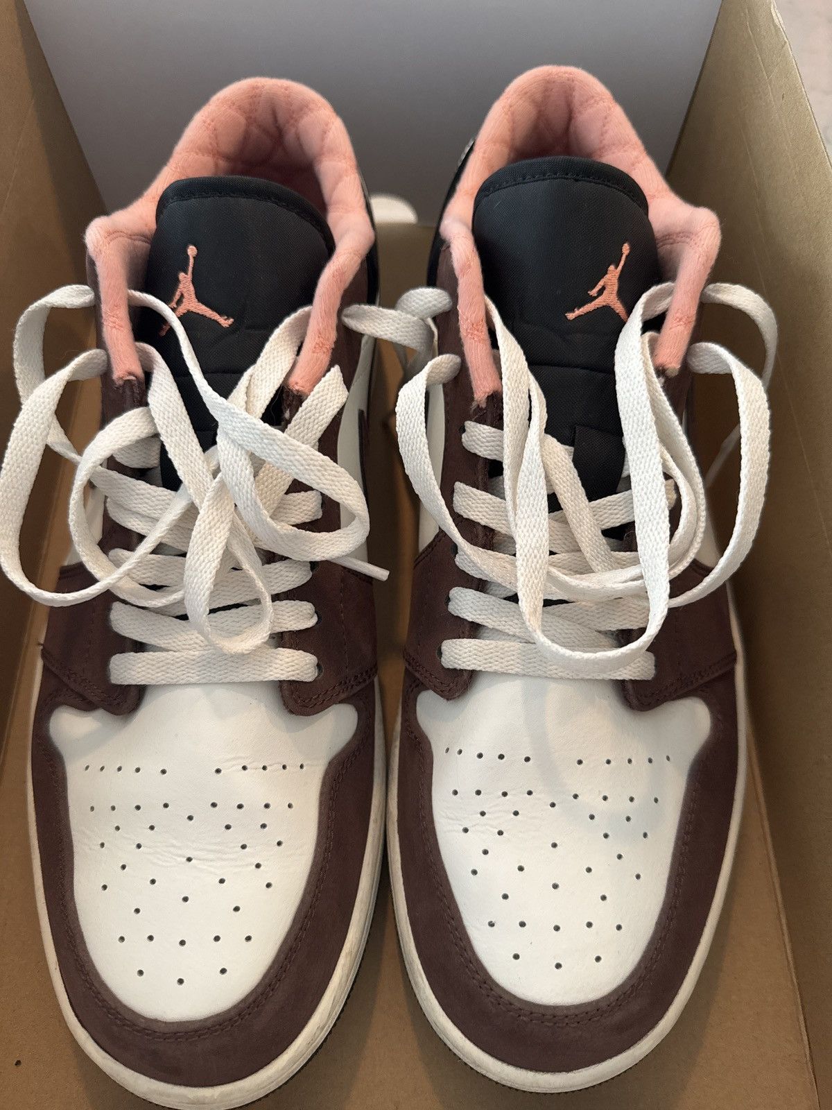 Jordan Brand × Nike Air Jordan 1 Low Mocha Size US 11.5 / EU 44-45 - 6 Thumbnail
