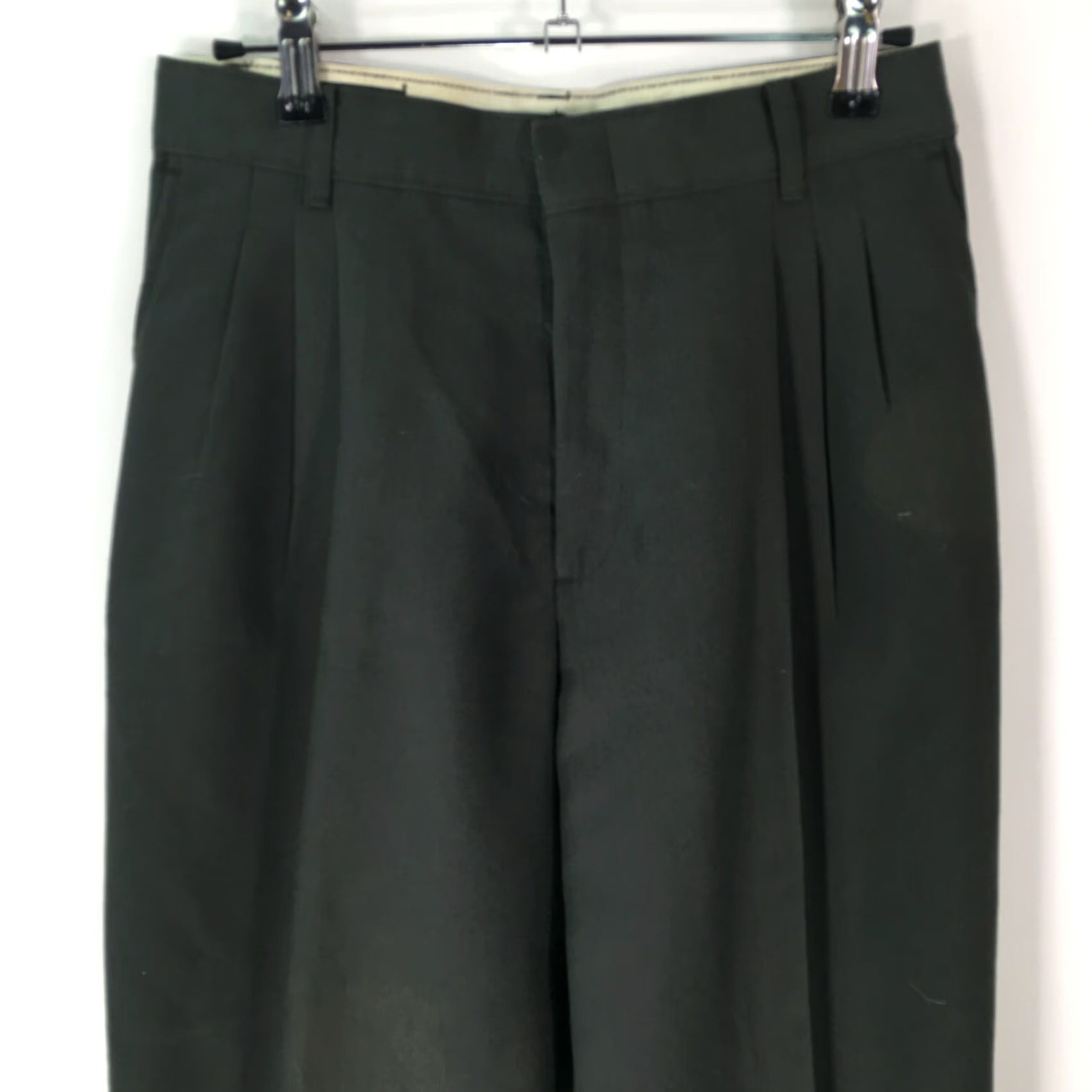 Vintage VINTAGE Mark Jason Pants Size 16 Regular Black Dress Pants Pleated Front Casual Womens Size 28" / US 6 / IT 42 - 3 Thumbnail