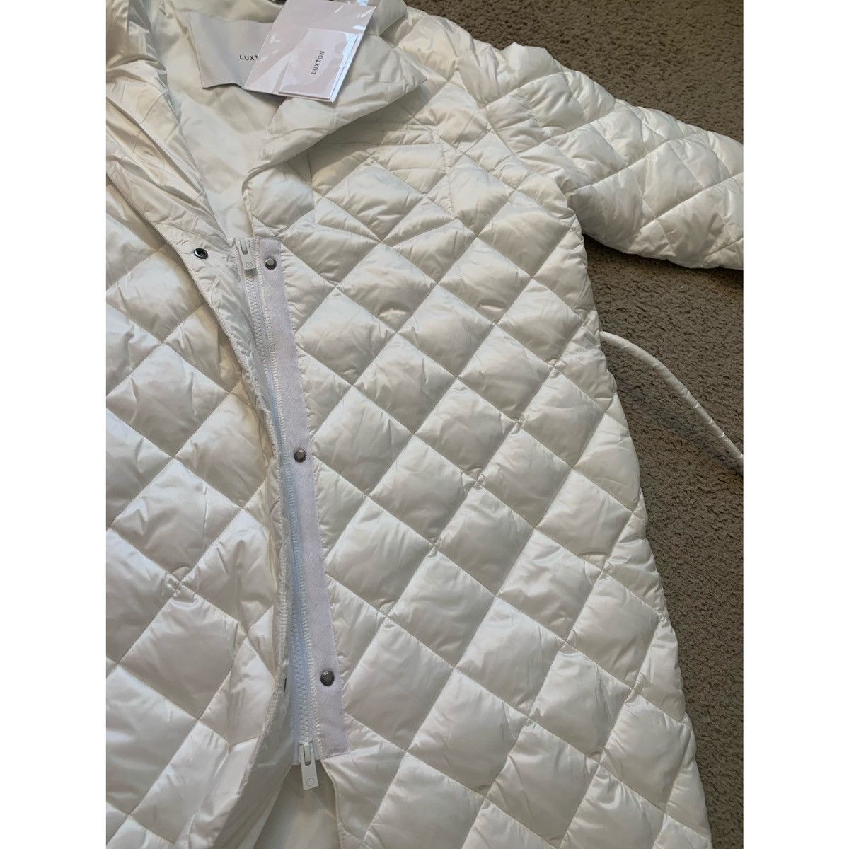 Other LUXTON LUXURY QUILTED CURVE COAT Size M / US 6-8 / IT 42-44 - 24 Thumbnail