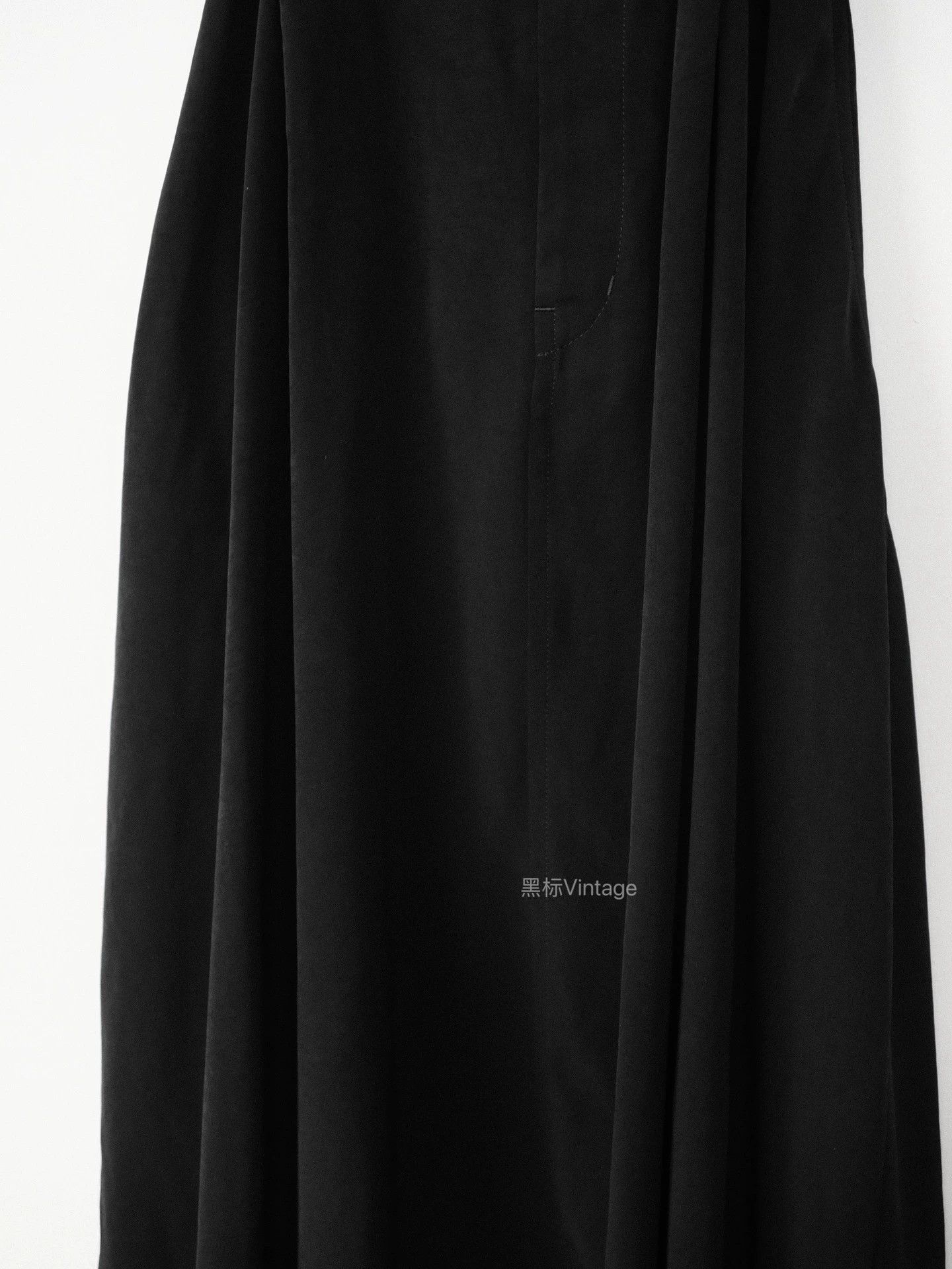 Yohji Yamamoto Yohji Noir 18SS Vintage Triacetate Pleat Asym Dress Wmn Size XS / US 0-2 / IT 36-38 - 7 Thumbnail