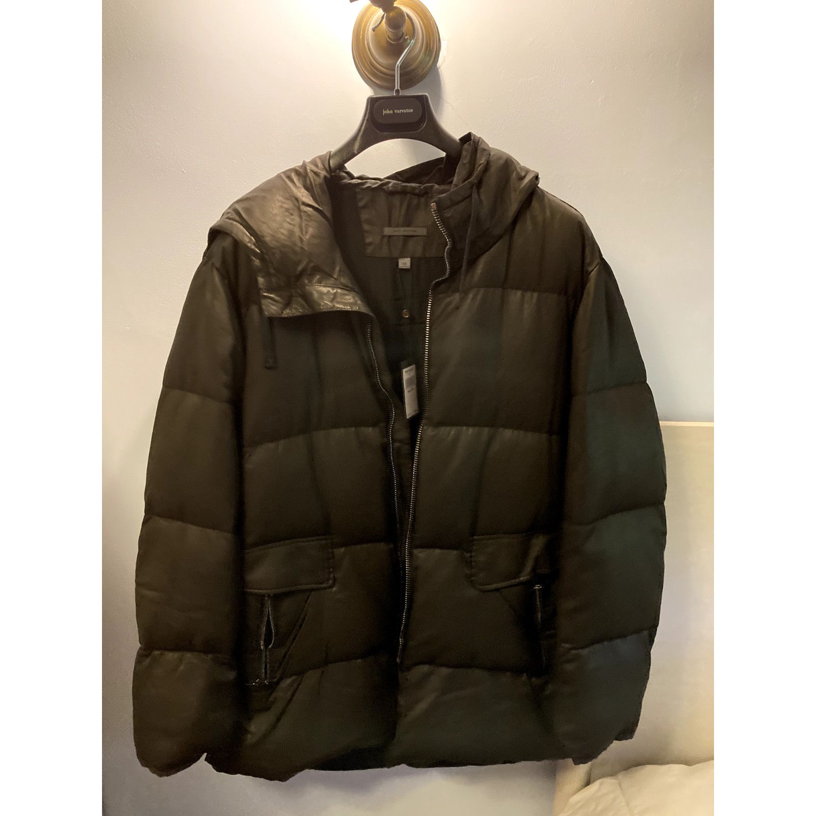 NWT John Varvatos Puffer Jacket IT52 MSRP $1098