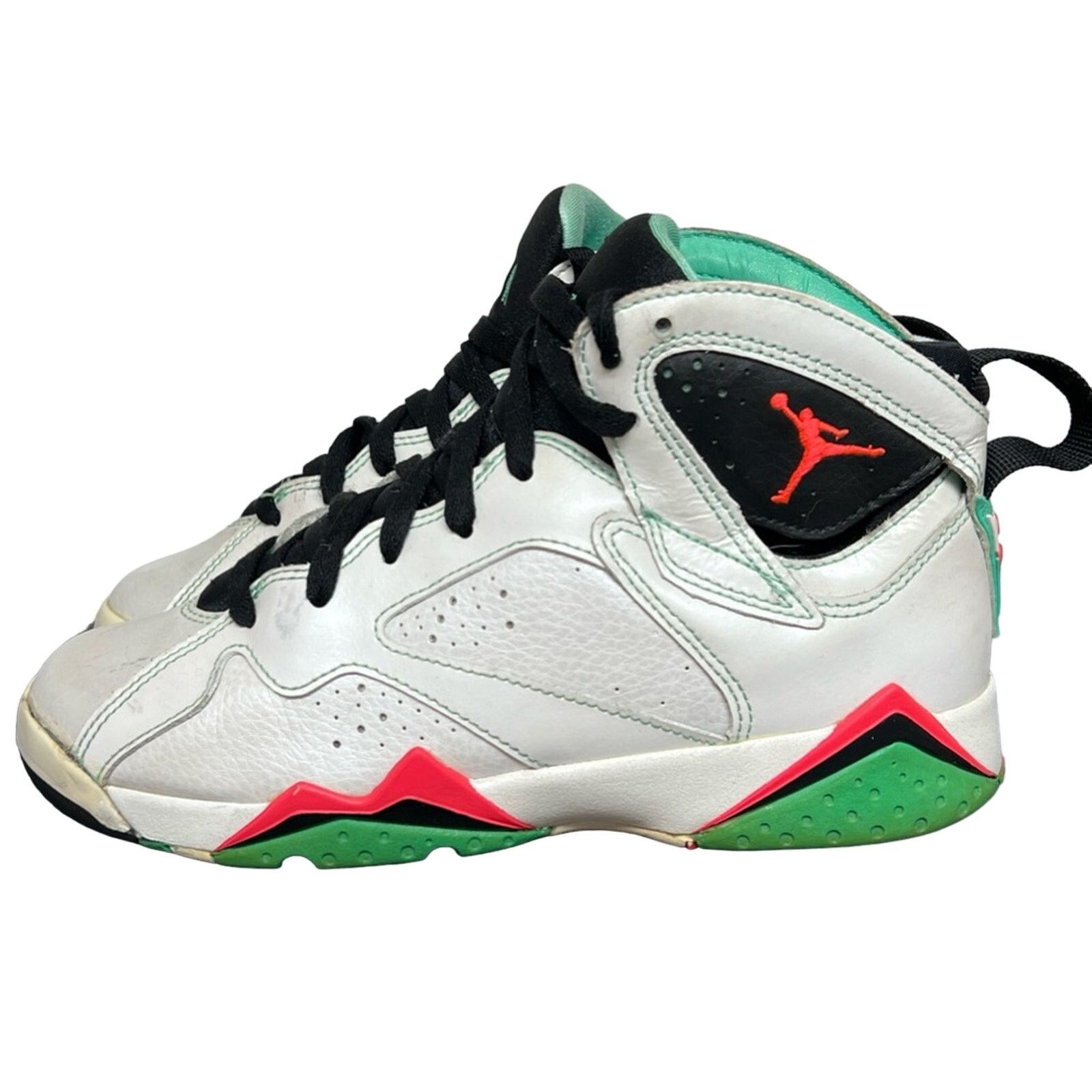 Jordan Brand Nike Air Jordan Retro VII Pearl Infrared Womens 7.5 Size 6Y Size US 7.5 / IT 37.5 - 1 Thumbnail