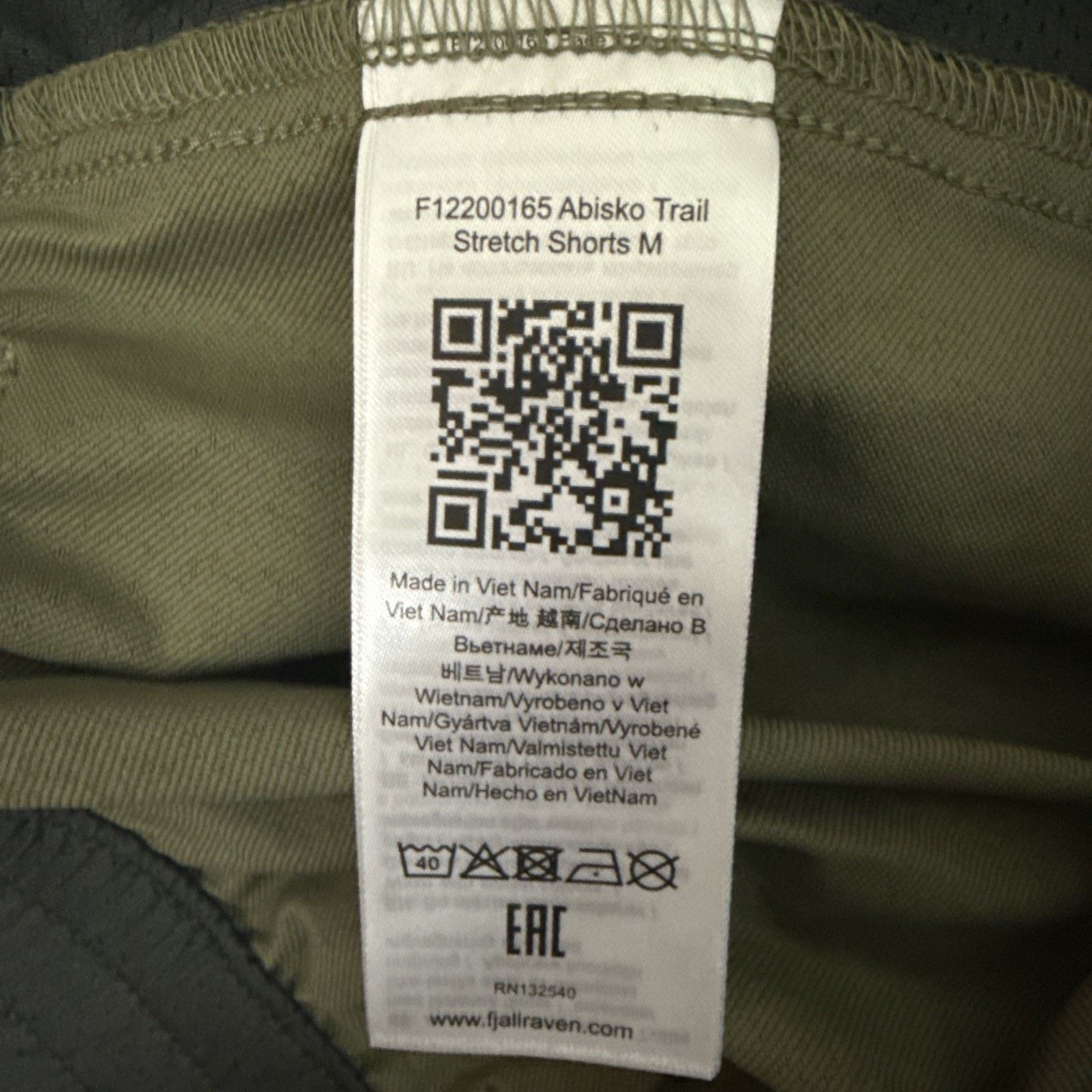 Fjallraven Fjallraven Mens 38 Abisko Trail Stretch Shorts Laurel Green Size US 38 / EU 54 - 15 Thumbnail
