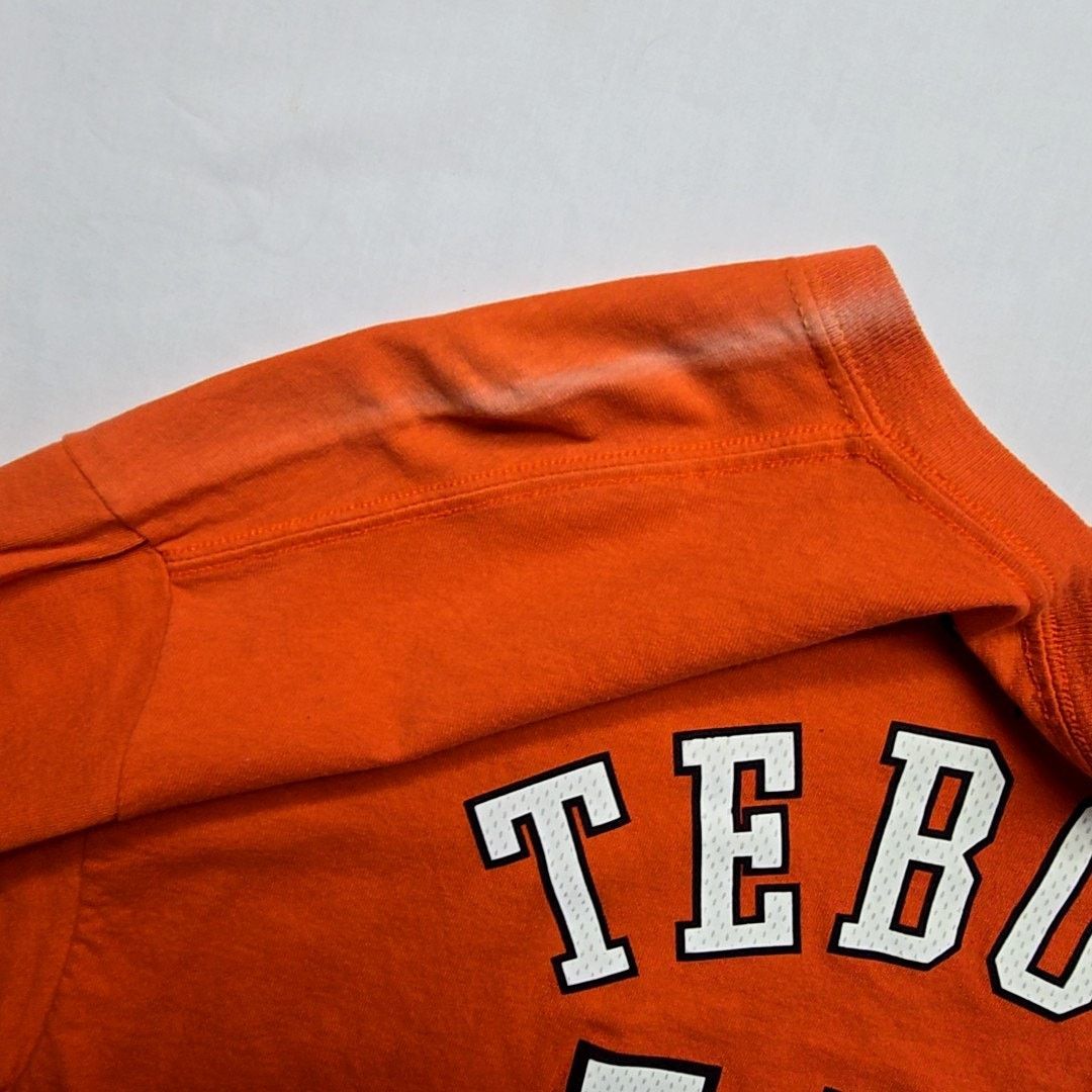 Reebok Broncos Tebow 15 Orange Graphic Tee NFL Football L Shirt Size US L / EU 52-54 / 3 - 5 Thumbnail
