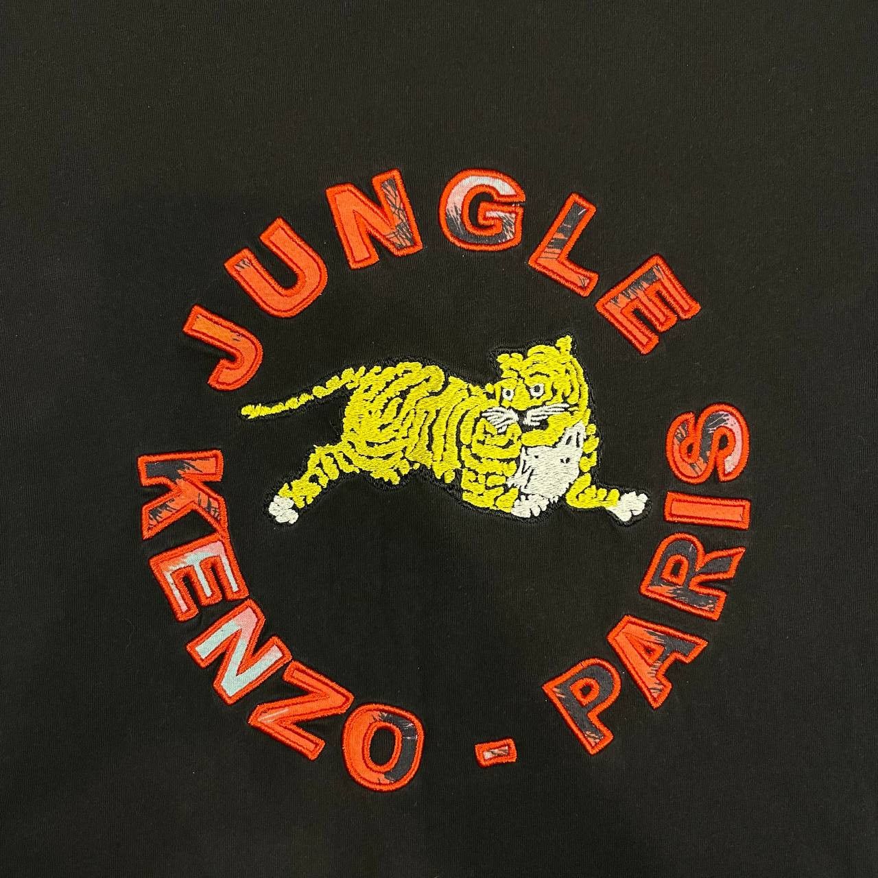 Kenzo Kenzo H&M Tiger Jungle Paris T-Shirt Embroidered Short Sleev Size S / US 4 / IT 40 - 6 Thumbnail