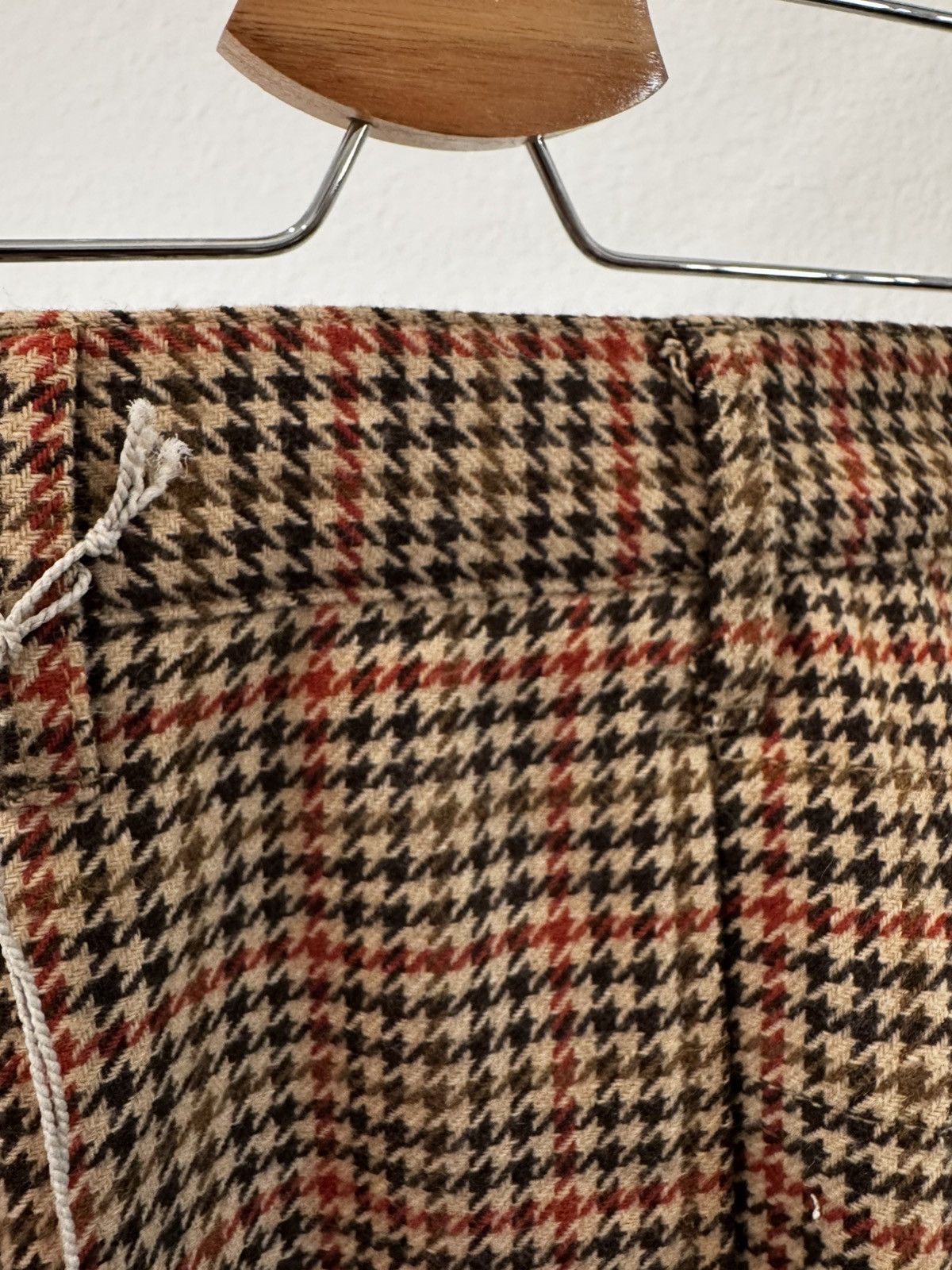 Engineered Garments FW20 Carlyle Pant Wool Big Gunclub Check Tan/Orange size S Size US 33 - 5 Thumbnail