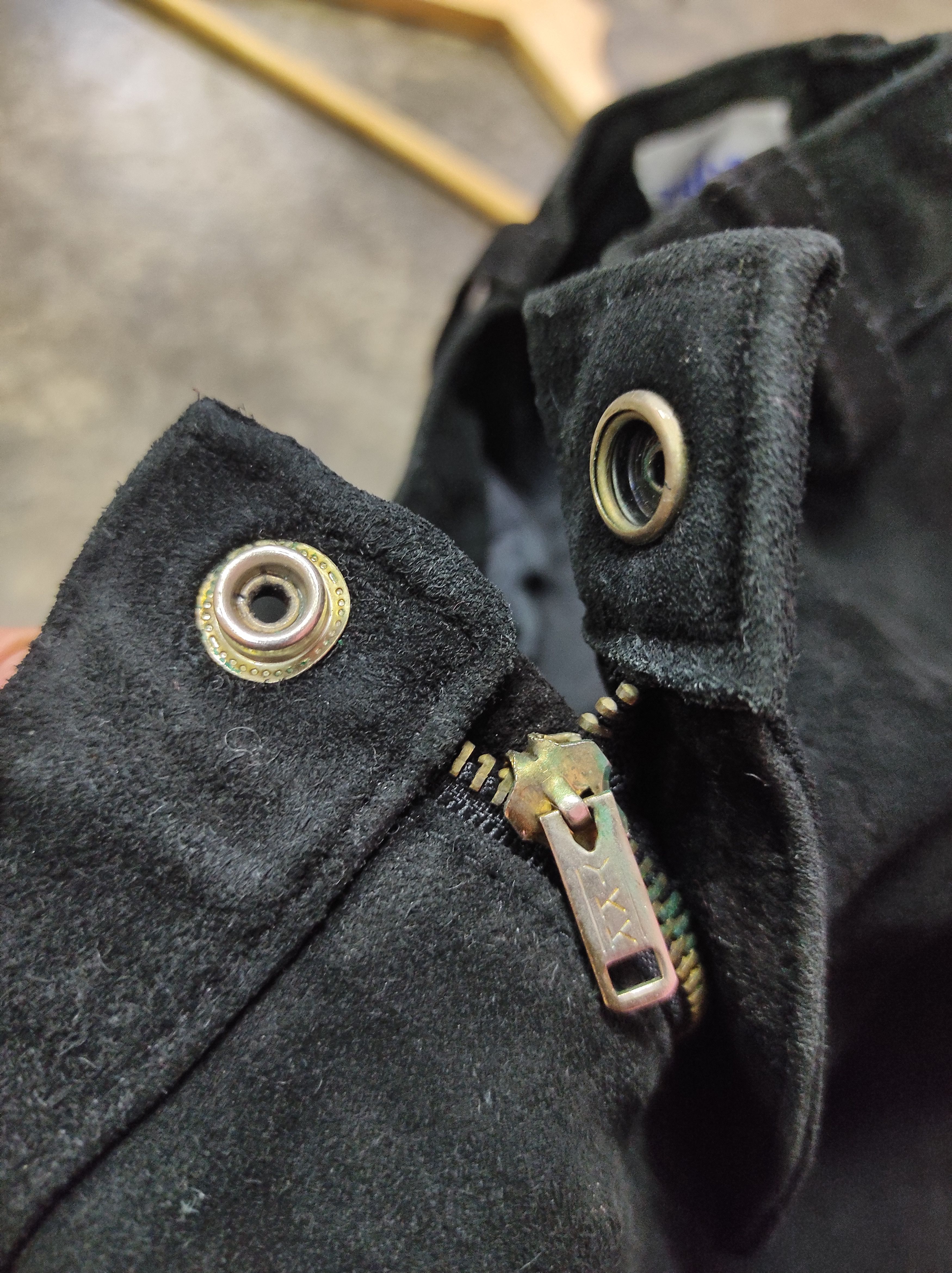 Genuine Leather × Japanese Brand × Vintage ROCK CREEK SUEDE LEATHER SHORT PANTS Size US 26 / EU 42 - 3 Thumbnail