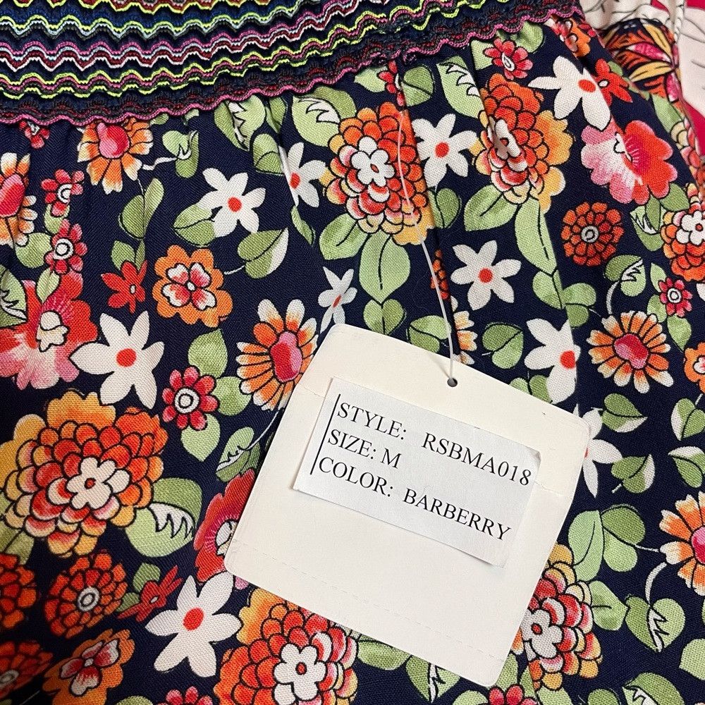 Other NWT New Rafaella Floral Ruffles Skirt Size 8 M Size 30" / US 8 / IT 44 - 6 Thumbnail