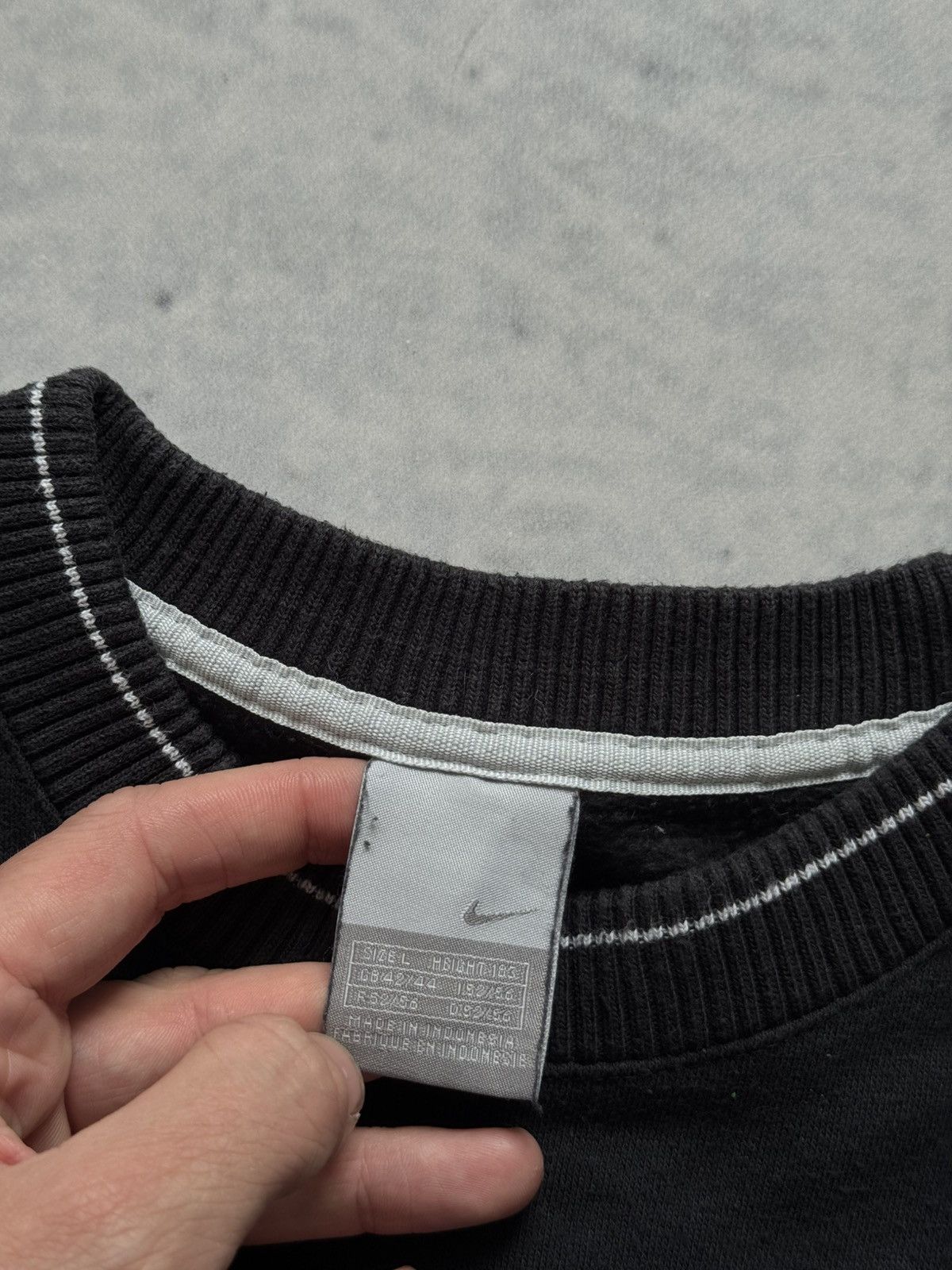Nike × Vintage Nike big logo vintage sweatshirt 00s streetwear Size US L / EU 52-54 / 3 - 5 Thumbnail