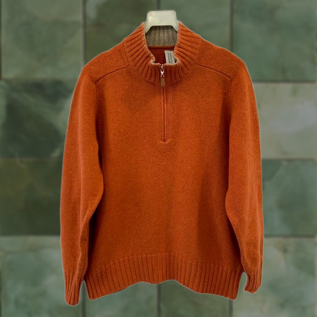 Brunello Cucinelli Brunello Cucinelli Sweater Shirt? Size US L / EU 52-54 / 3 - 1 Thumbnail