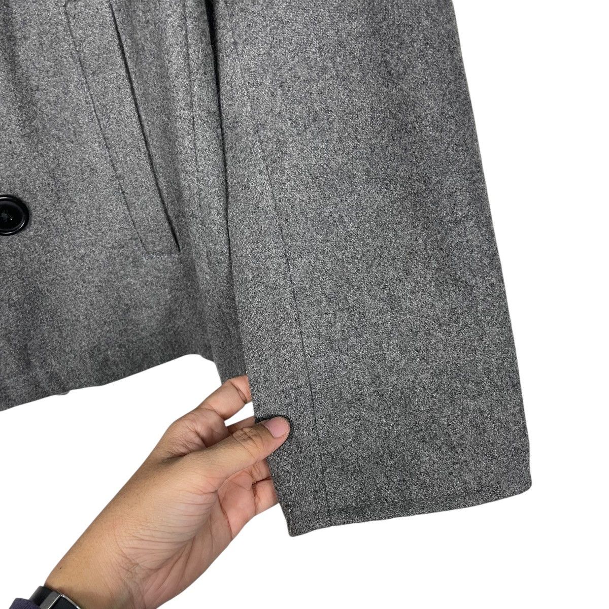 Michel Klein Michel Klein Double Breasted Wool Jacket Size US M / EU 48-50 / 2 - 13 Thumbnail