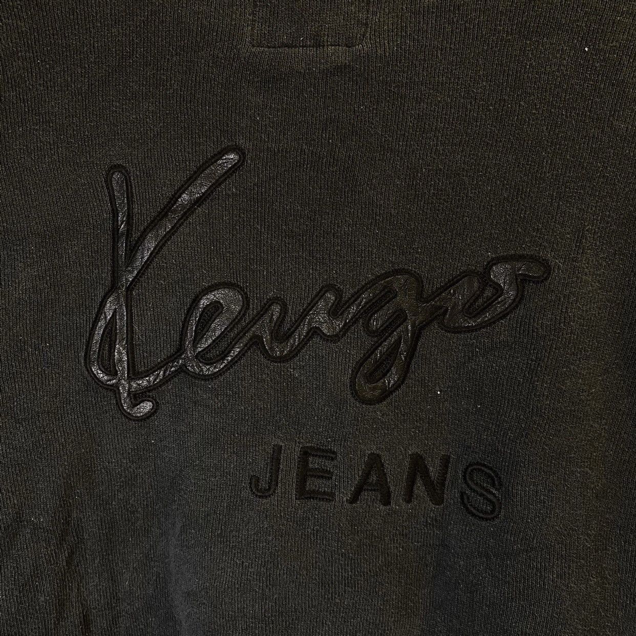 Kenzo × Vintage Rare Kenzo Jeans Embroidery Logo 90's Sweatshirt Size US M / EU 48-50 / 2 - 3 Thumbnail