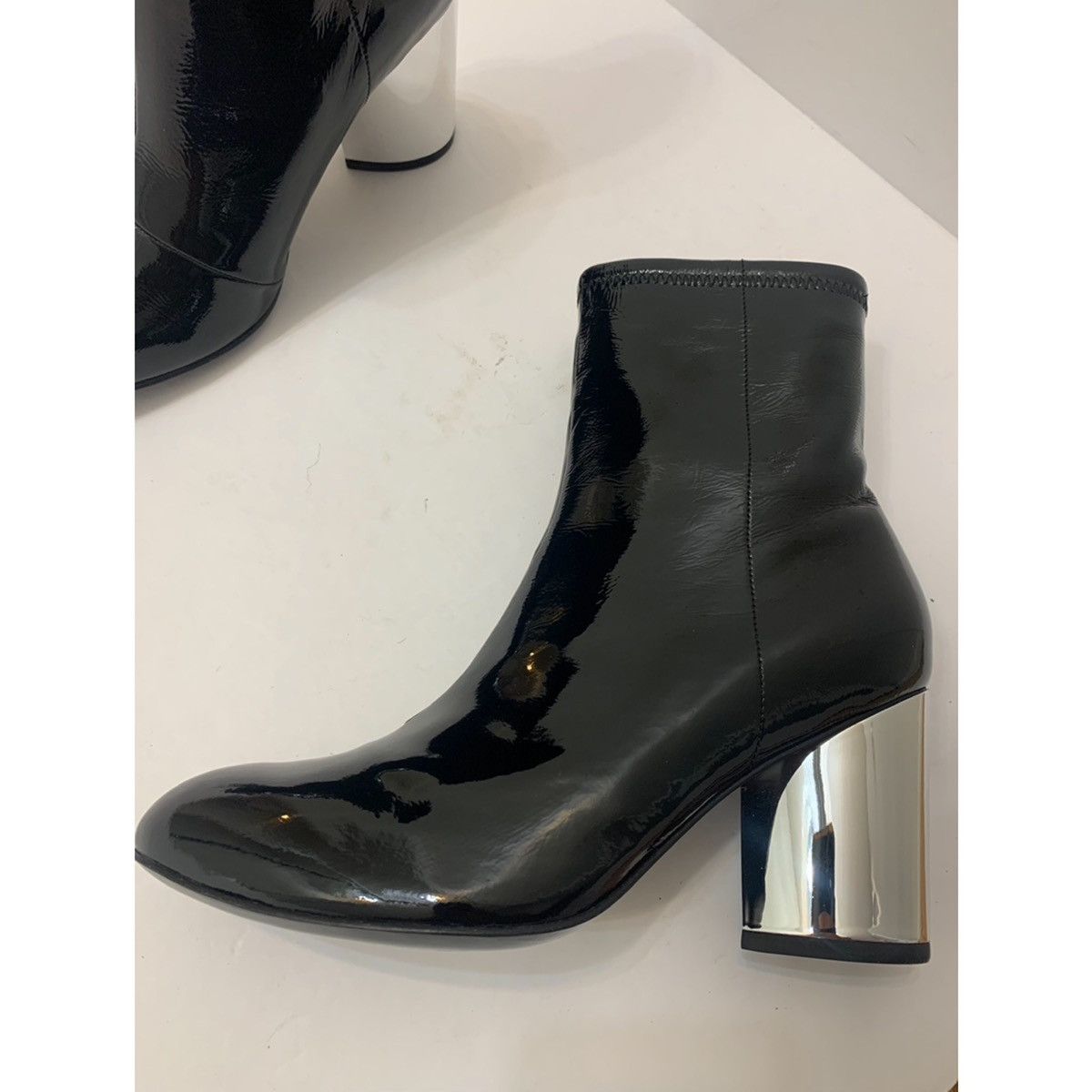 Opening Ceremony OPENING CEREMONY DYLAN PATENT LEATHER BOOTS Size US 8 / IT 38 - 4 Thumbnail