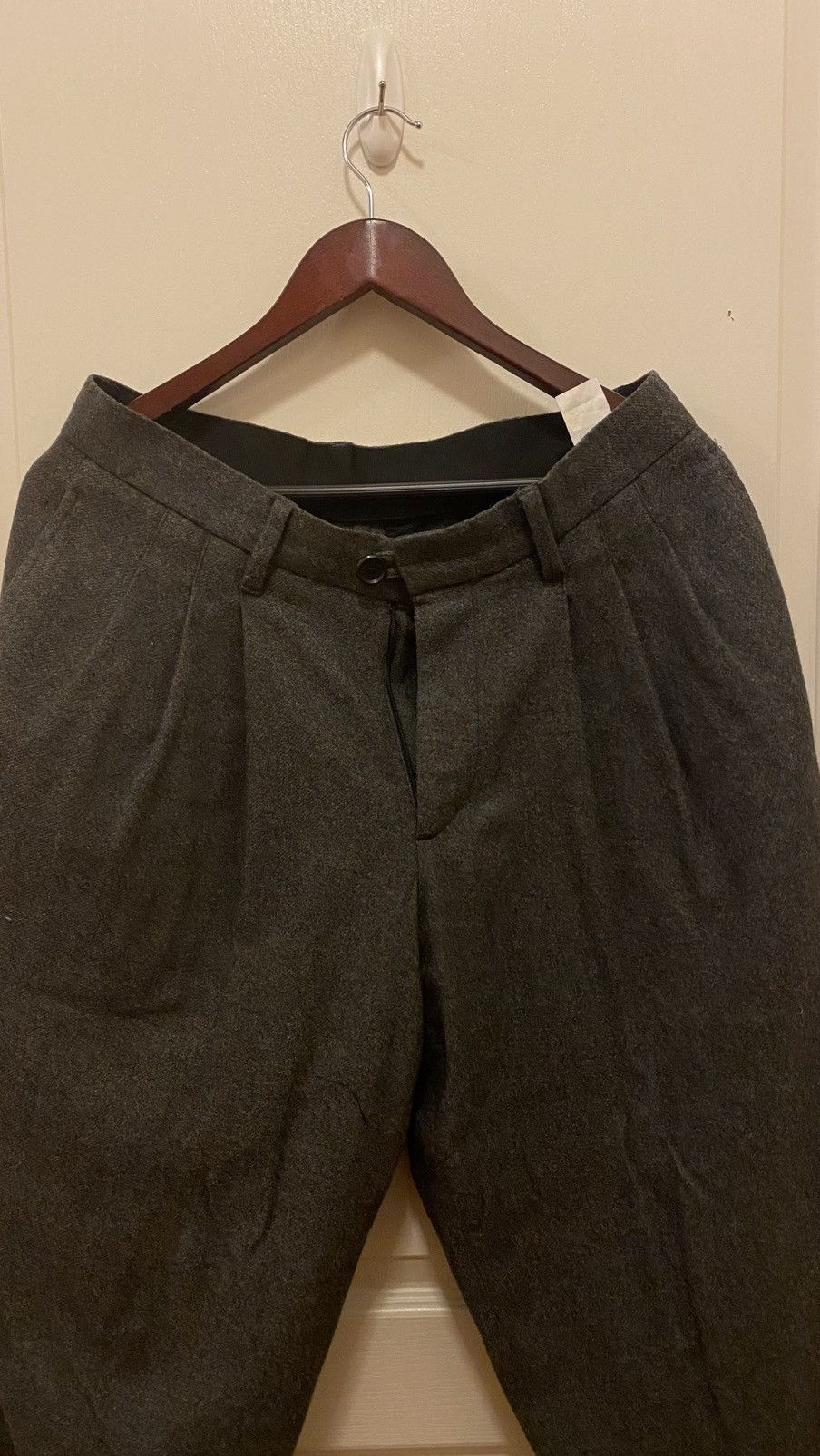 Other Hiuman Studio Pleated Wool Trousers size 48 (32) Size US 32 / EU 48 - 2 Thumbnail