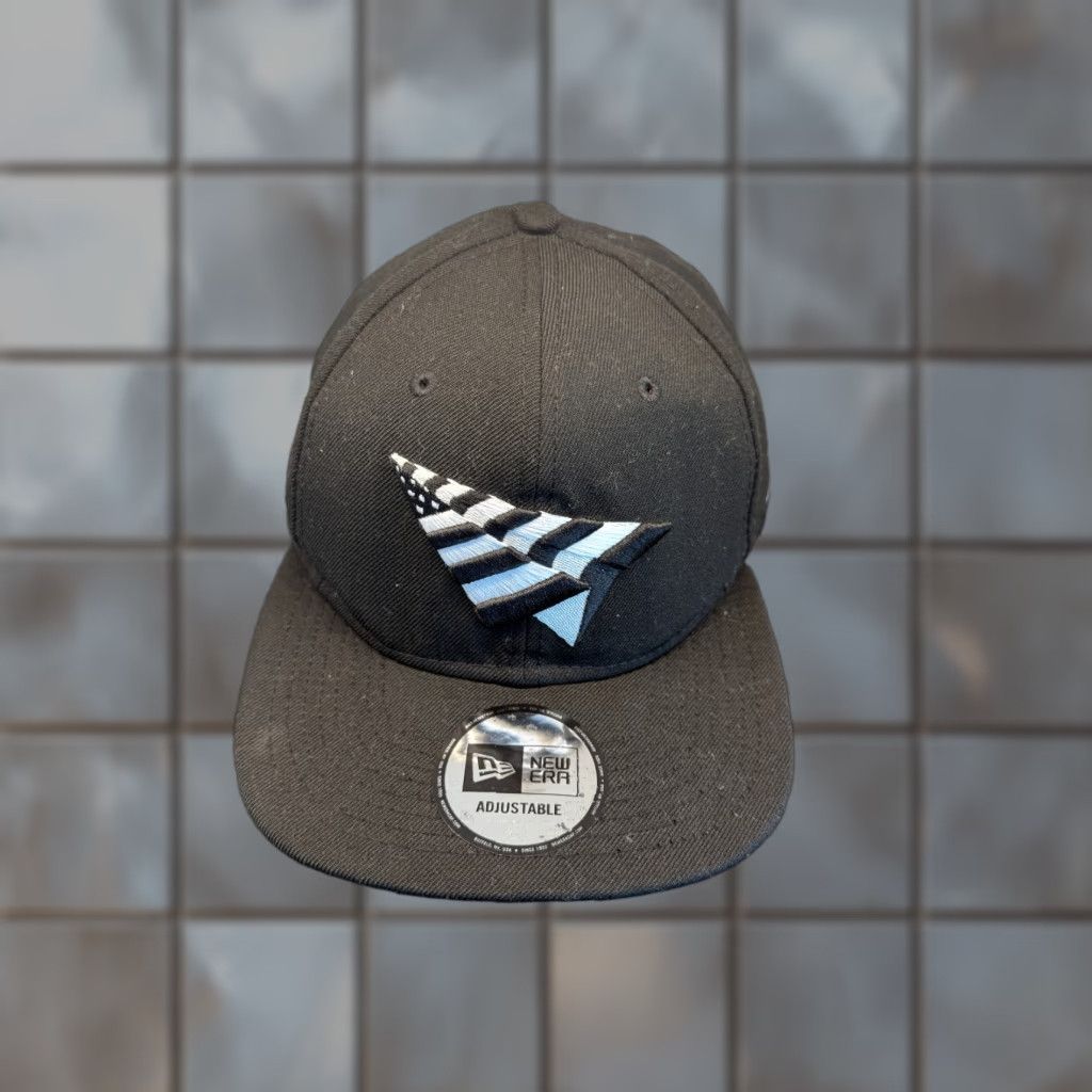 New Era PAPER PLANES Hat Cap Mens One Size Black New Era Wool Snapback Jay Z Roc Nation Size ONE SIZE - 1 Thumbnail