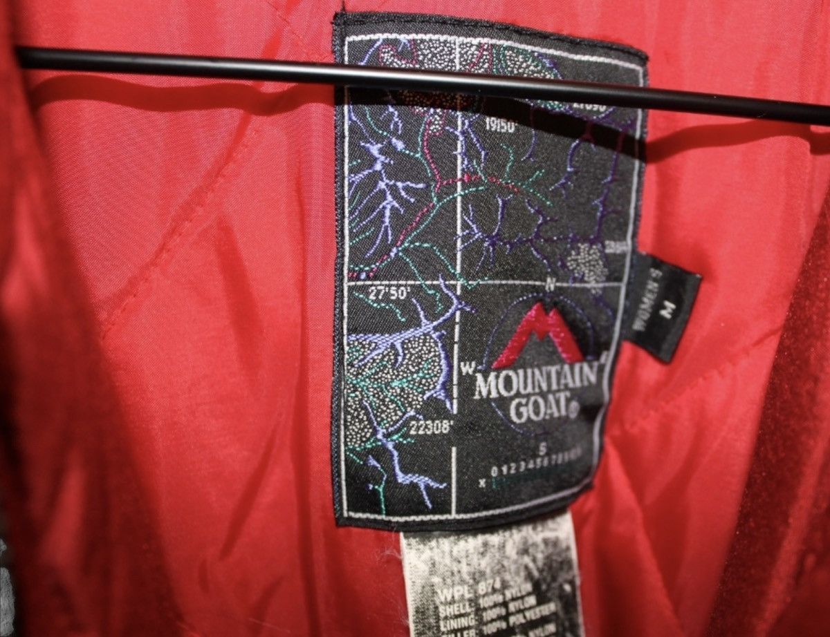 Vintage Vintage Womens Mountain Goat Full Zip Snowboarding Jacket M Size M / US 6-8 / IT 42-44 - 7 Thumbnail