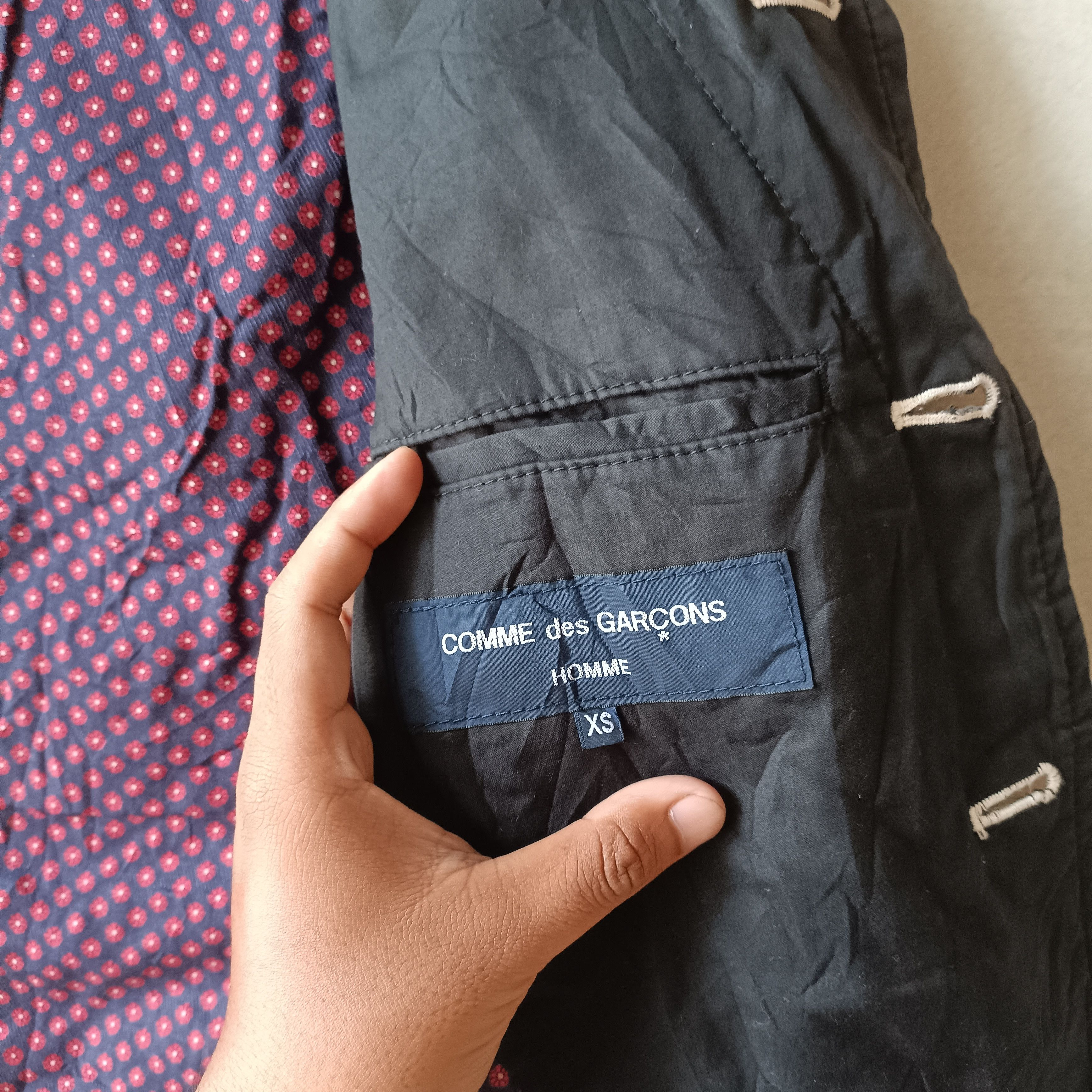 Comme des Garcons Homme AD2009 COMME DES GARCONS HOMME JACKET Size US XS / EU 42 / 0 - 6 Thumbnail
