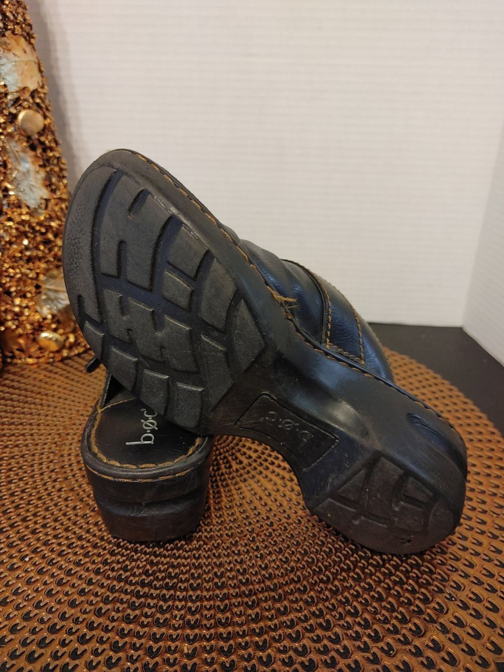 Born Born boc Leather Mules Size 7M Size US 7 / IT 37 - 6 Thumbnail