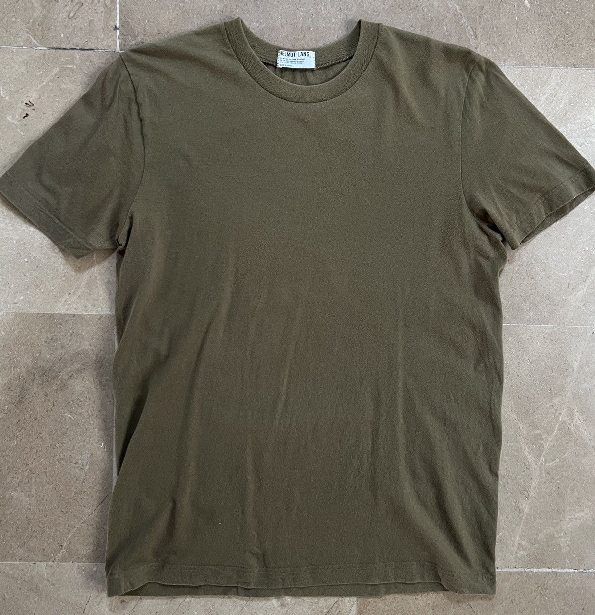Helmut Lang Helmut Lang vintage army tshirt Size US M / EU 48-50 / 2 - 3 Thumbnail