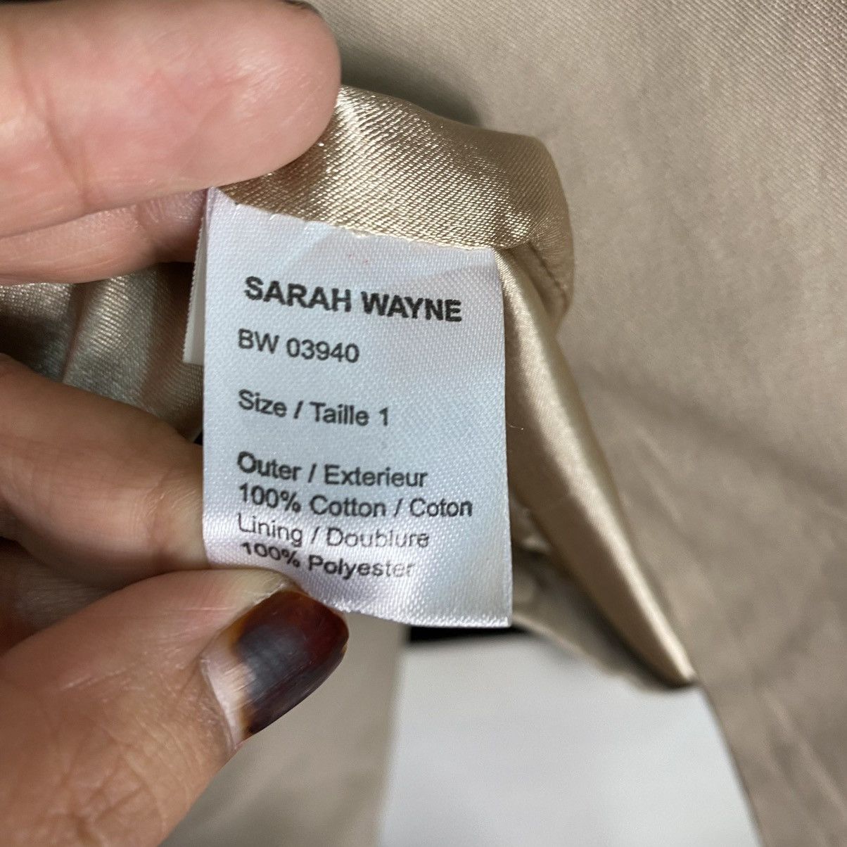 Japanese Brand SARAH WAYNER BUTTON COAT Size US M / EU 48-50 / 2 - 12 Thumbnail