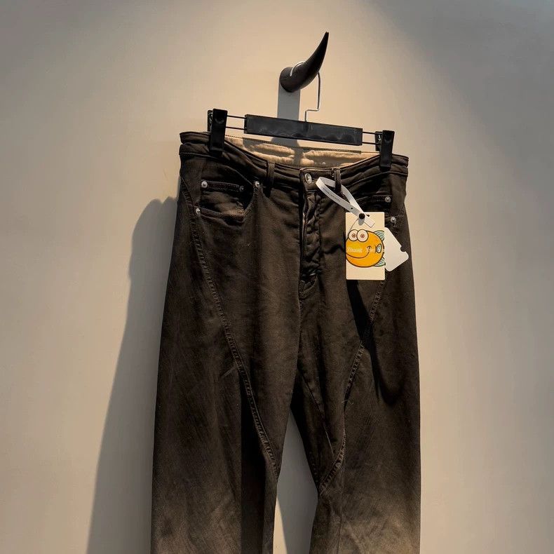 Rick Owens rick owens Double-line gradient classic denim trousers 2502 Size US 30 / EU 46 - 2 Thumbnail