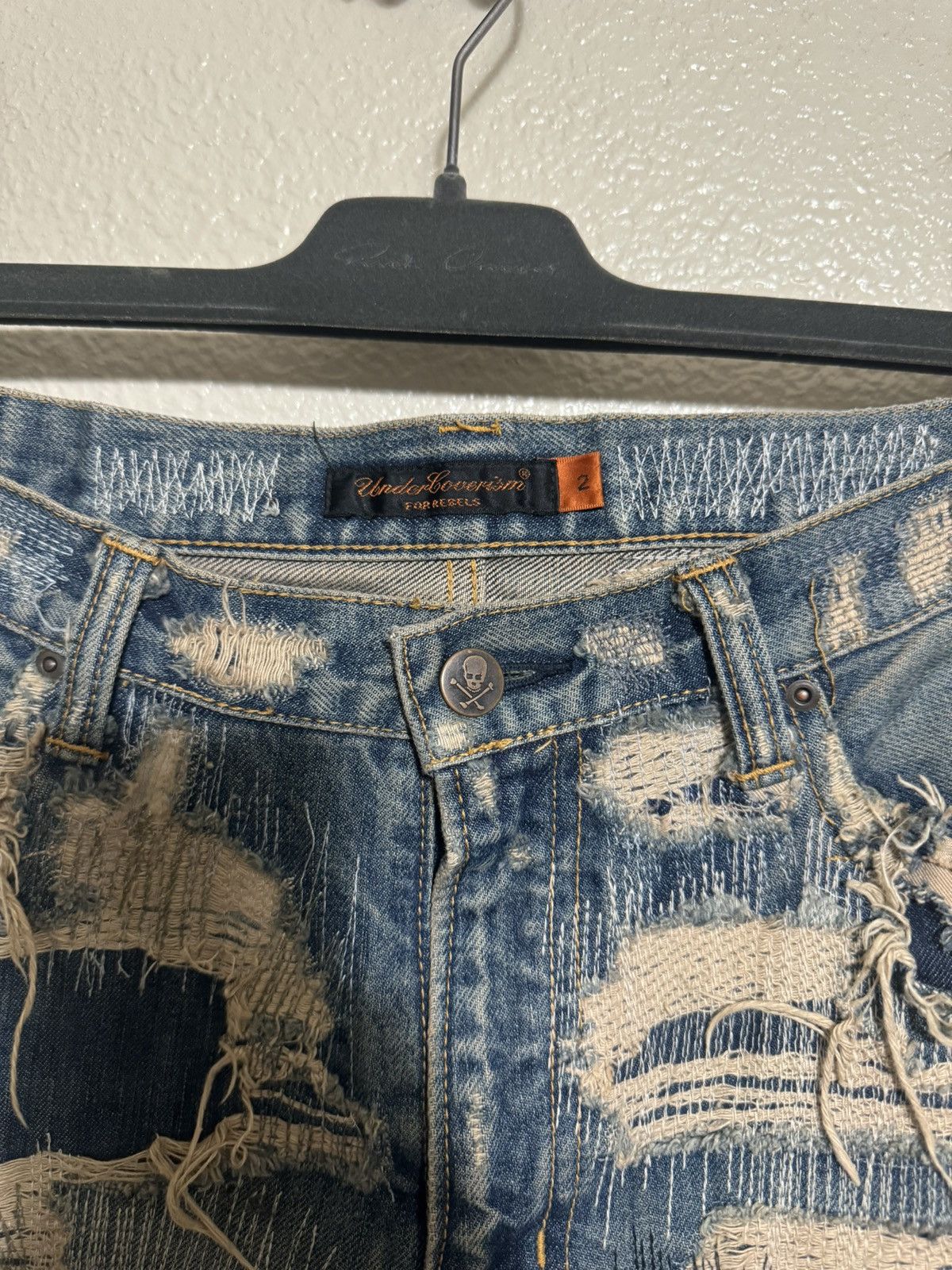 Undercover Undercover AW05 85 Blue Denim Size US 31 - 5 Thumbnail