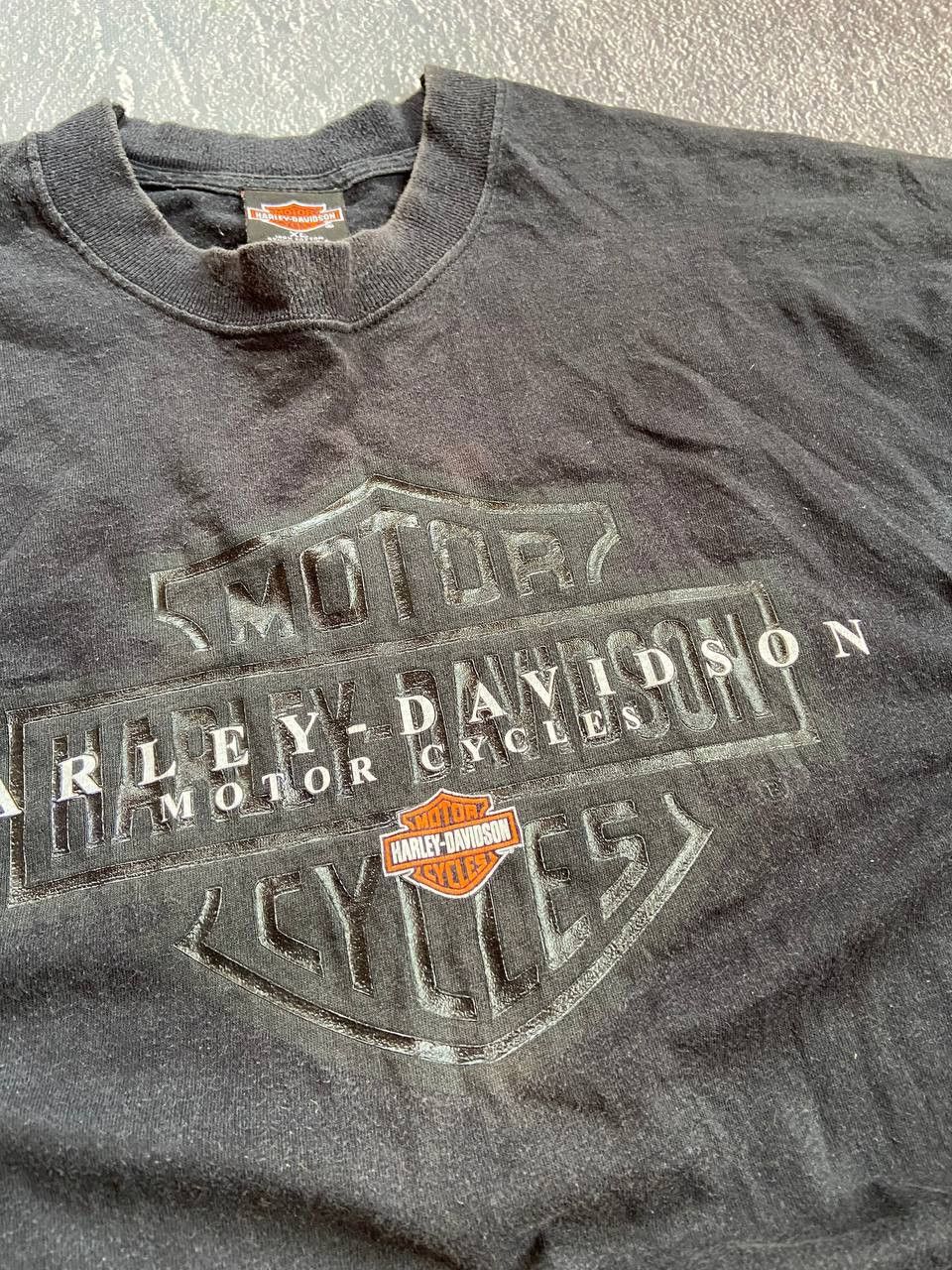 Other Vintage Harley Davidson numero uno bozen Italy faded tee Size US XL / EU 56 / 4 - 5 Thumbnail