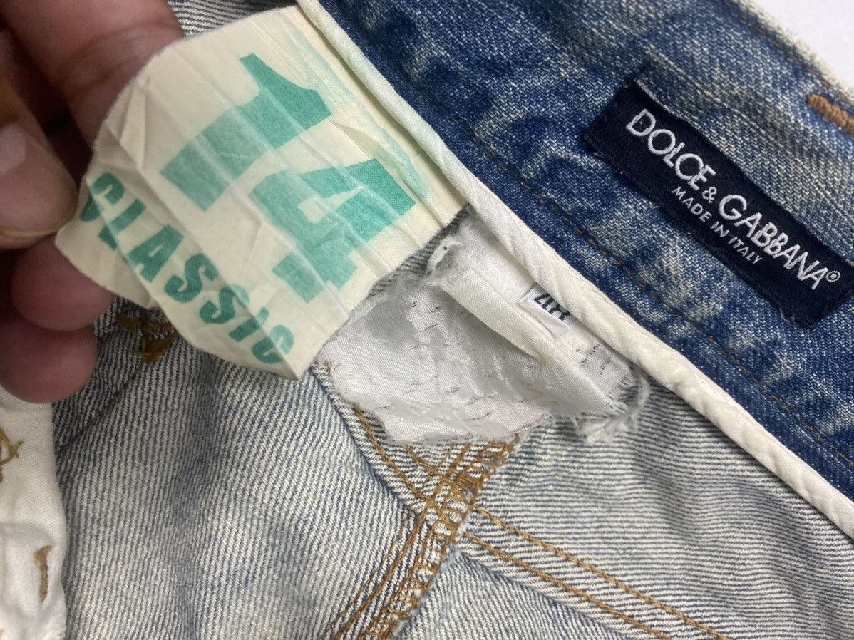 Dolce & Gabbana Dolce & Gabbana Mud Wash Distressed Denim Size US 34 / EU 50 - 14 Thumbnail