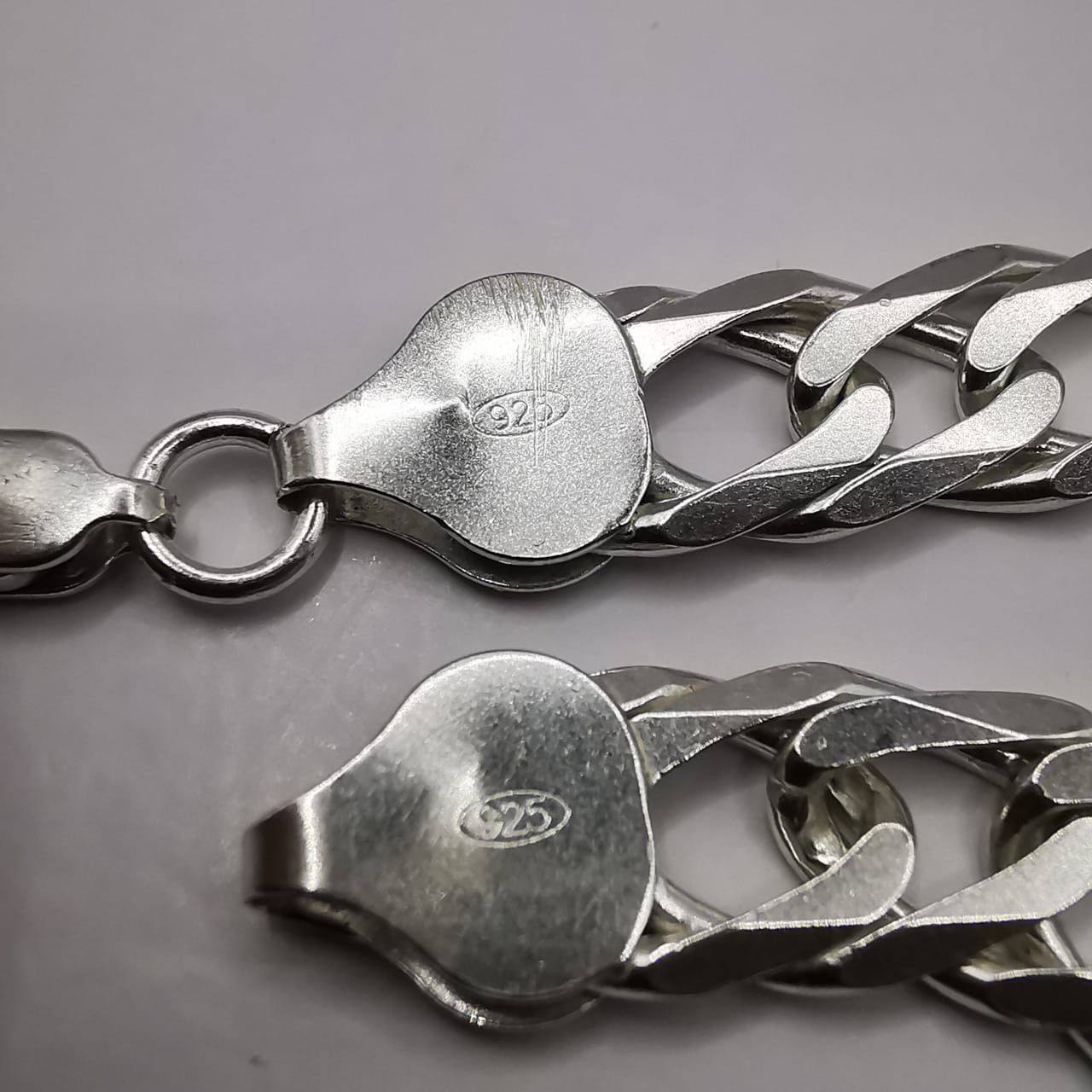 Sterling Silver Vintage Jewelry Chain, 925 Sterling Silver, Signed 28,99g Size ONE SIZE - 5 Thumbnail