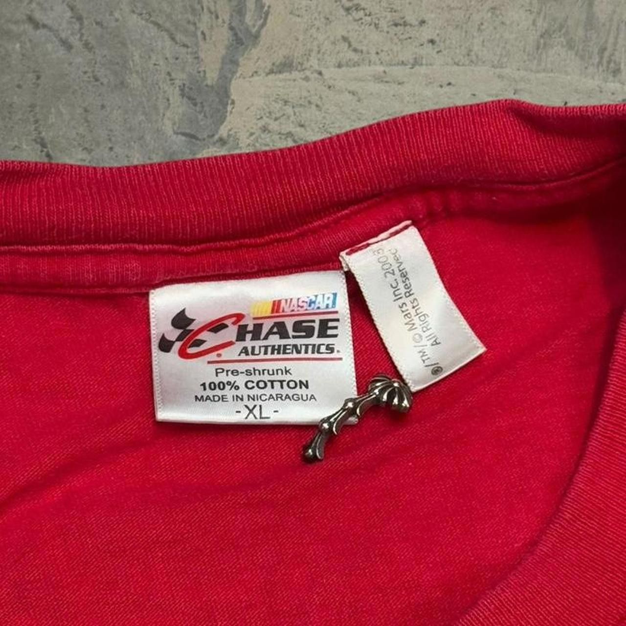 Chase Authentics × Vintage Vintage Y2K Chase Authentics M&M Kyle Busch T-Shirt Size US XL / EU 56 / 4 - 7 Thumbnail