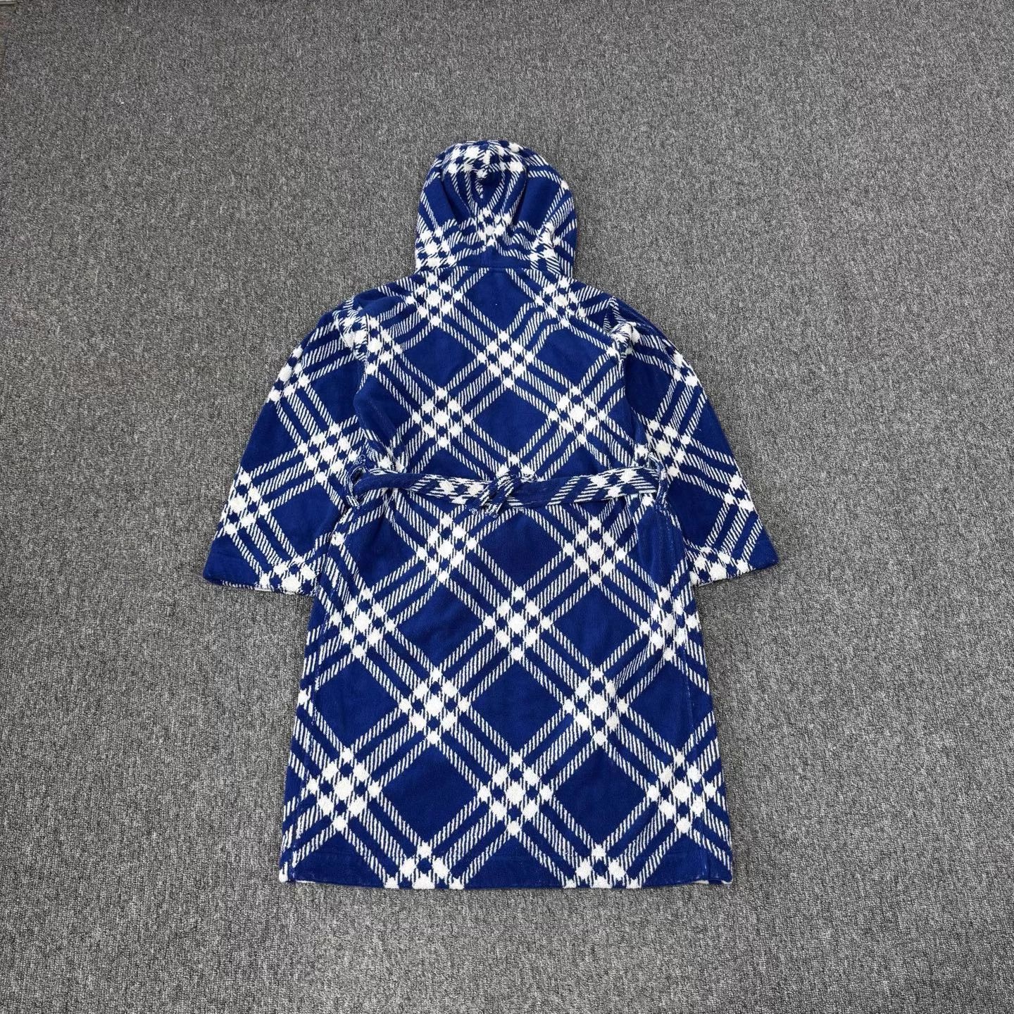 Burberry Burberry Check Cotton Robe Unisex S 99 New Size S / US 4 / IT 40 - 2 Thumbnail