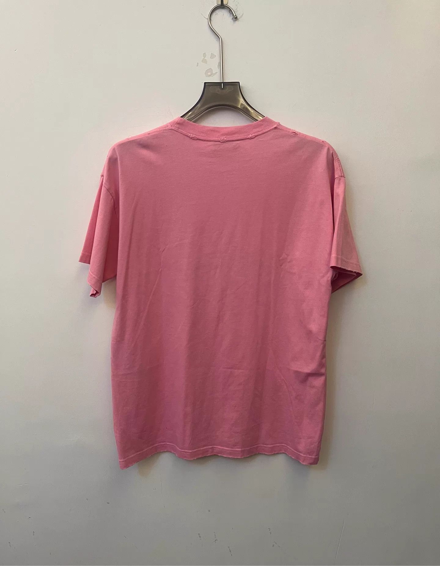 Balenciaga Balenciaga Qixi FW21 Heart Crewneck SS T-Shirt Unisex Pink S Size S / US 4 / IT 40 - 3 Thumbnail