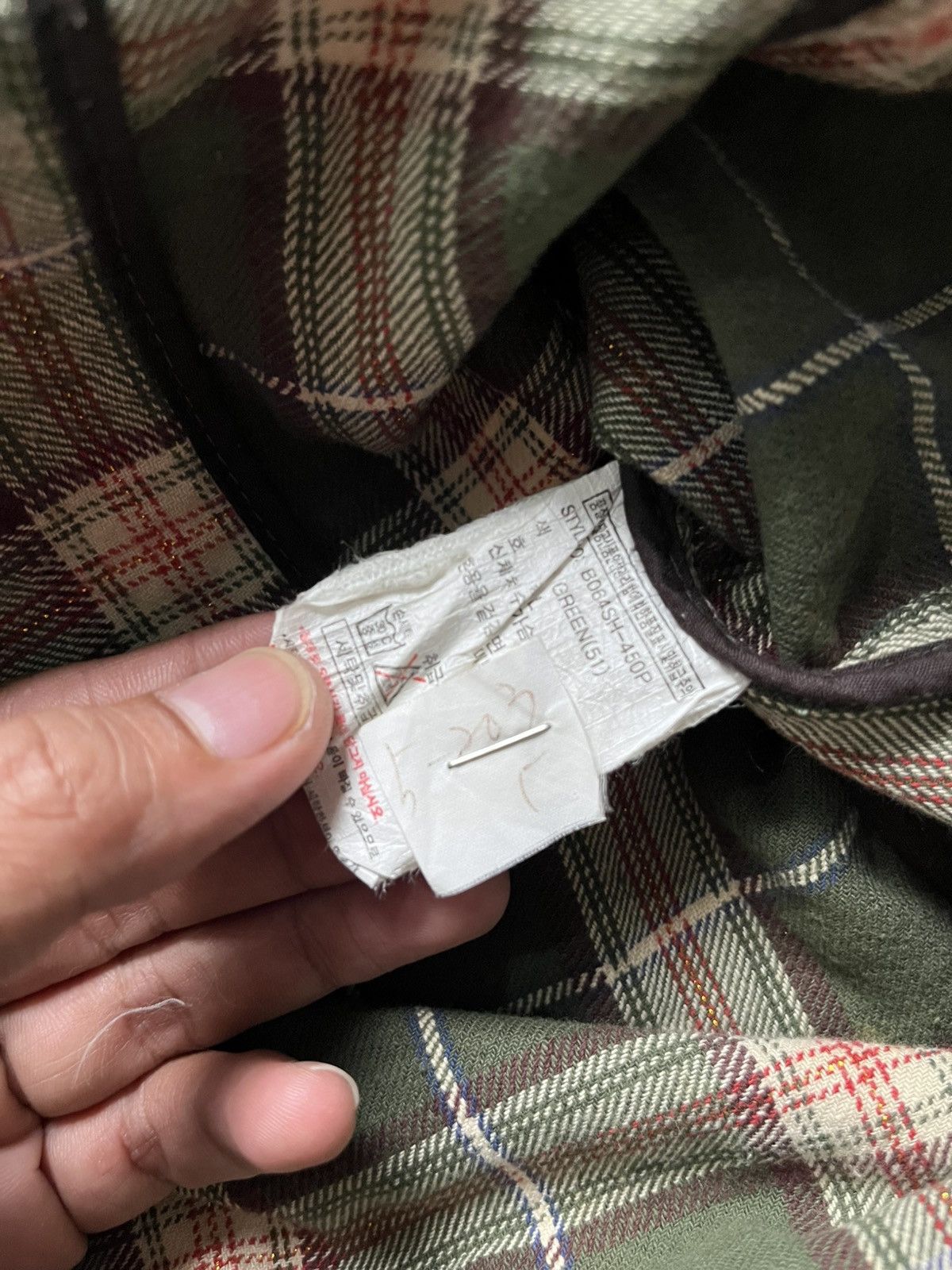 BUCKAROO Buckaroo crazy distressed flanel hoodie Size US L / EU 52-54 / 3 - 8 Thumbnail