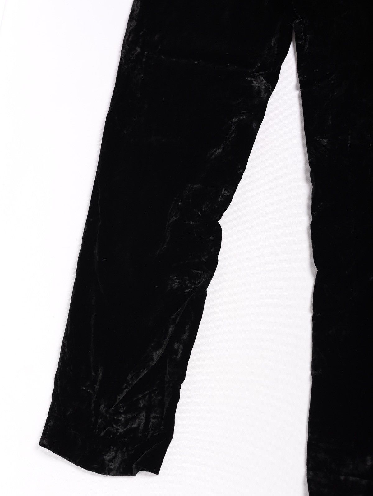 Giorgio Armani Giorgio Armani Vintage Velour Soft Pants Trousers Black Size 27" / US 4 / IT 40 - 11 Thumbnail