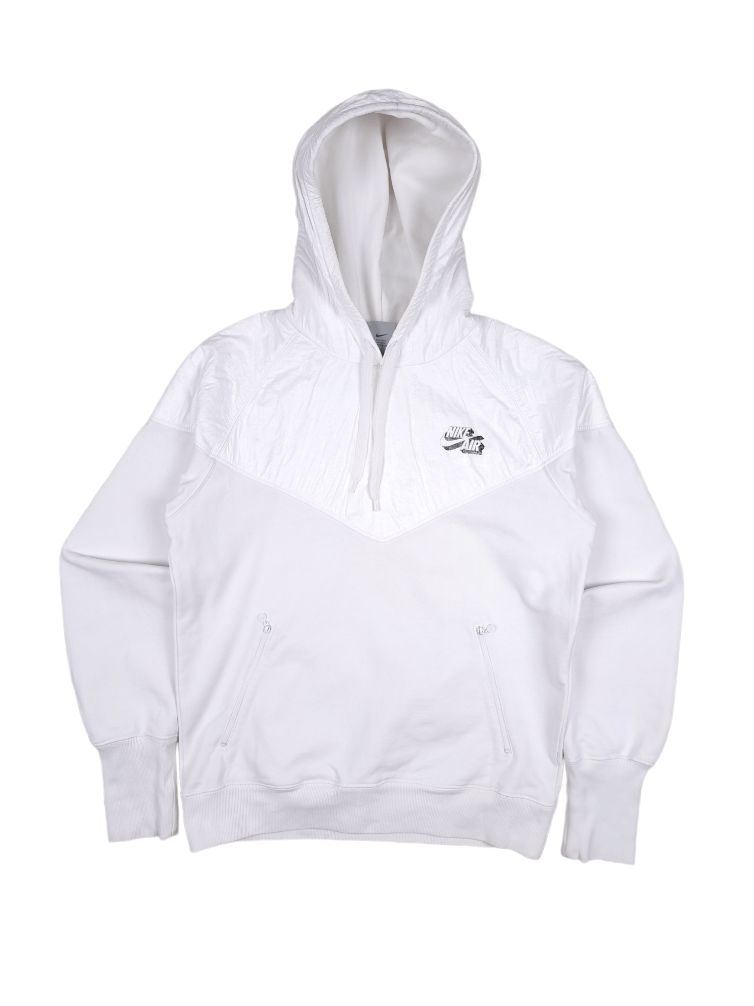 Nike × Vintage Vintage Nike Air Zip Up Small Logo Swoosh Hoodie Sweatshirt Size US M / EU 48-50 / 2 - 1 Thumbnail