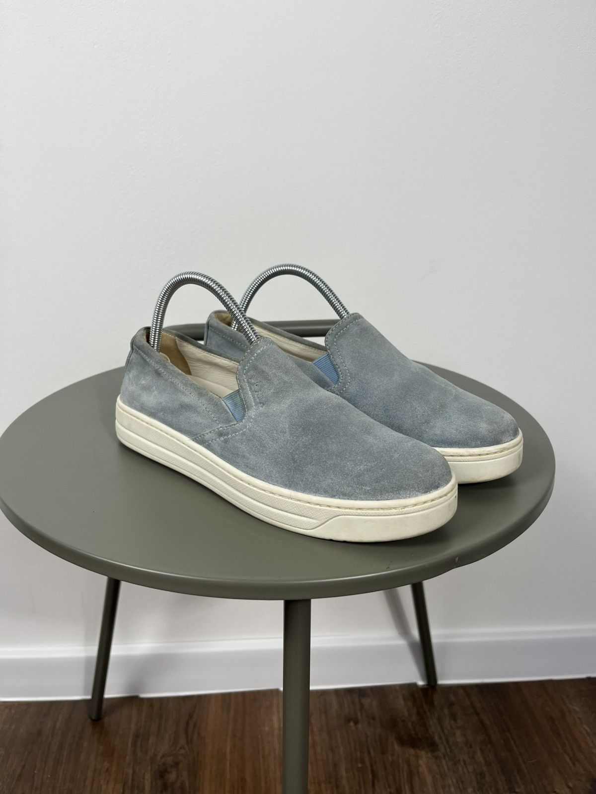 Prada Prada Suede Slip-On Sneakers Women’s EU 35.5 Designer Style Size US 5.5 / IT 35.5 - 3 Thumbnail