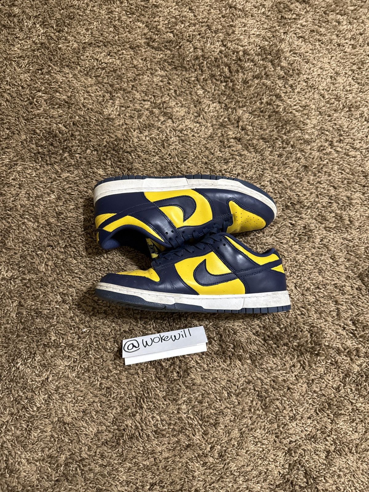 Nike × Vintage Nike Dunk Michigan - Size 10 (GREAT CONDITION) Size US 10 / EU 43 - 2 Thumbnail