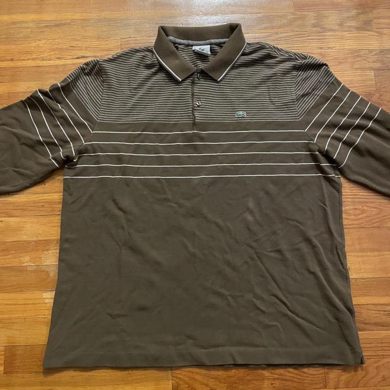 Lacoste Lacoste Long Sleeve Polo Rugby size 8 Size US L / EU 52-54 / 3 - 2 Thumbnail