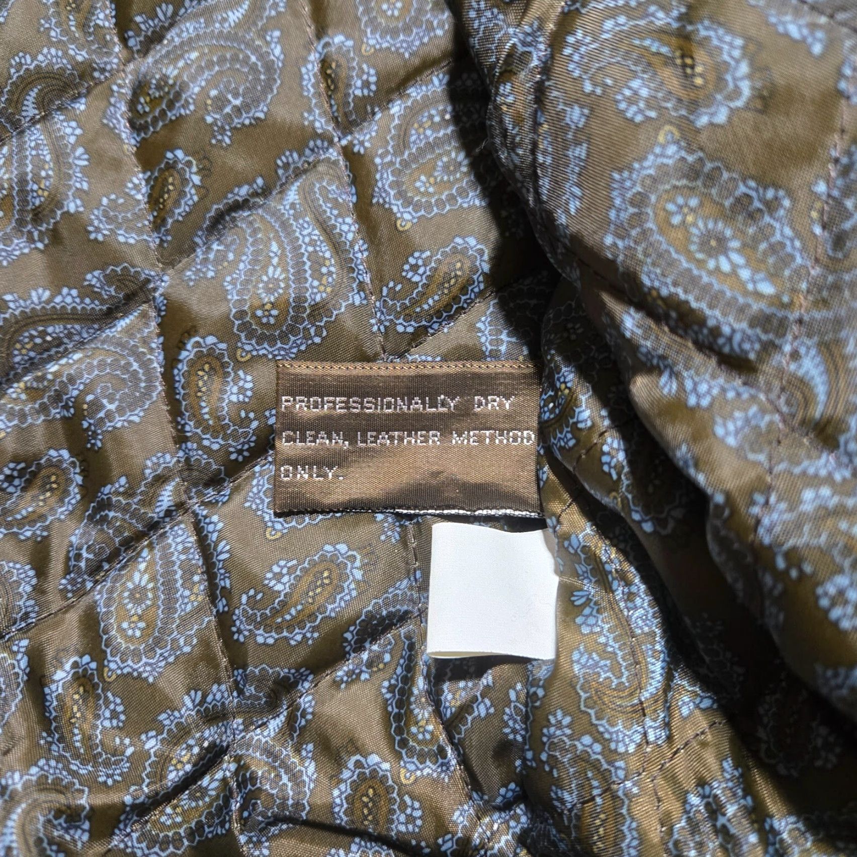 Vintage VINTAGE Mixed Blues Jacket Adult Mens Large L Brown Leather Suede Bomber Jacket All Seasons Fall Spring Winter 90s? Size US L / EU 52-54 / 3 - 3 Thumbnail